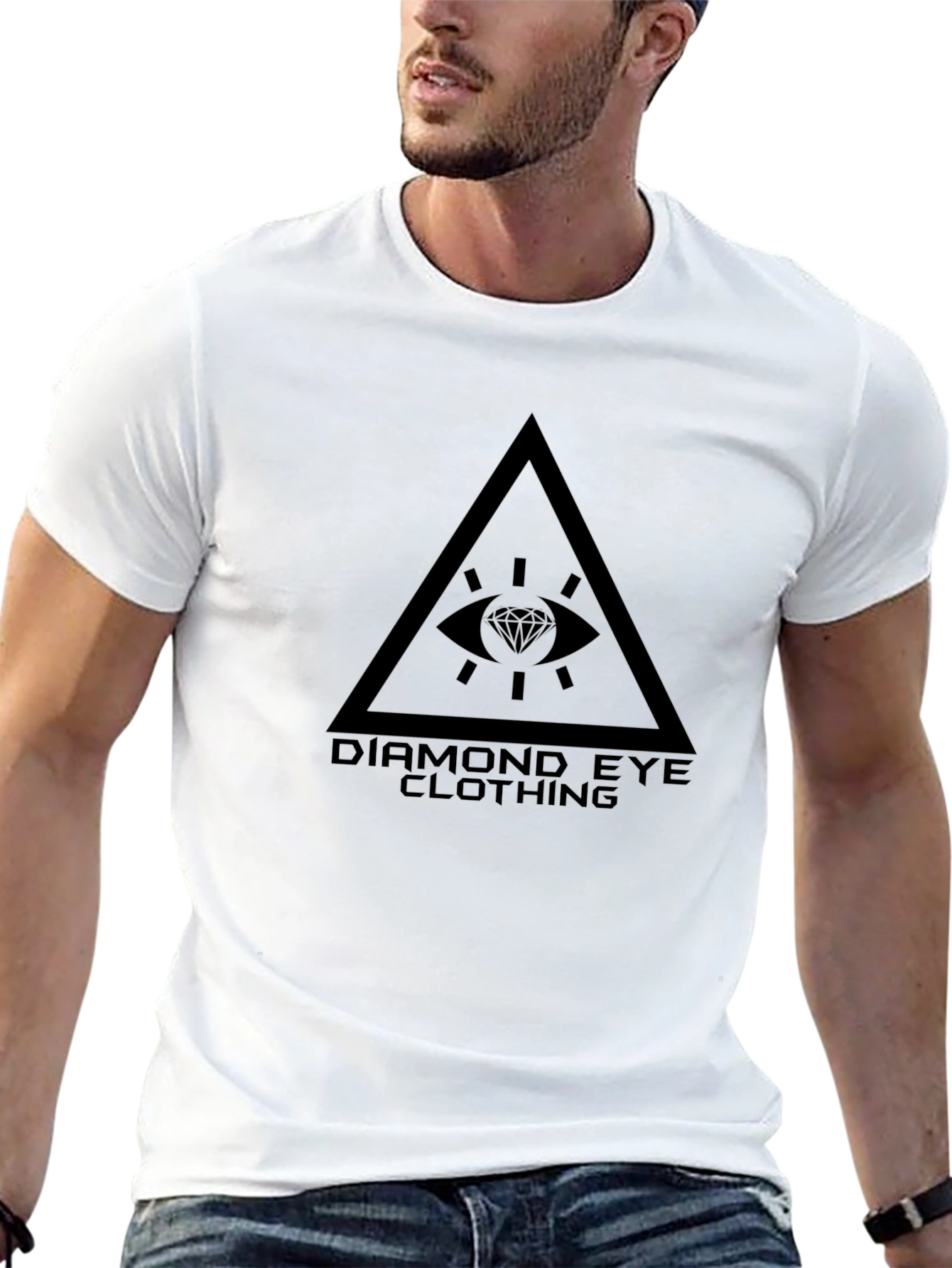 Diamond Eye Clothing Black Graphic T-Shirt