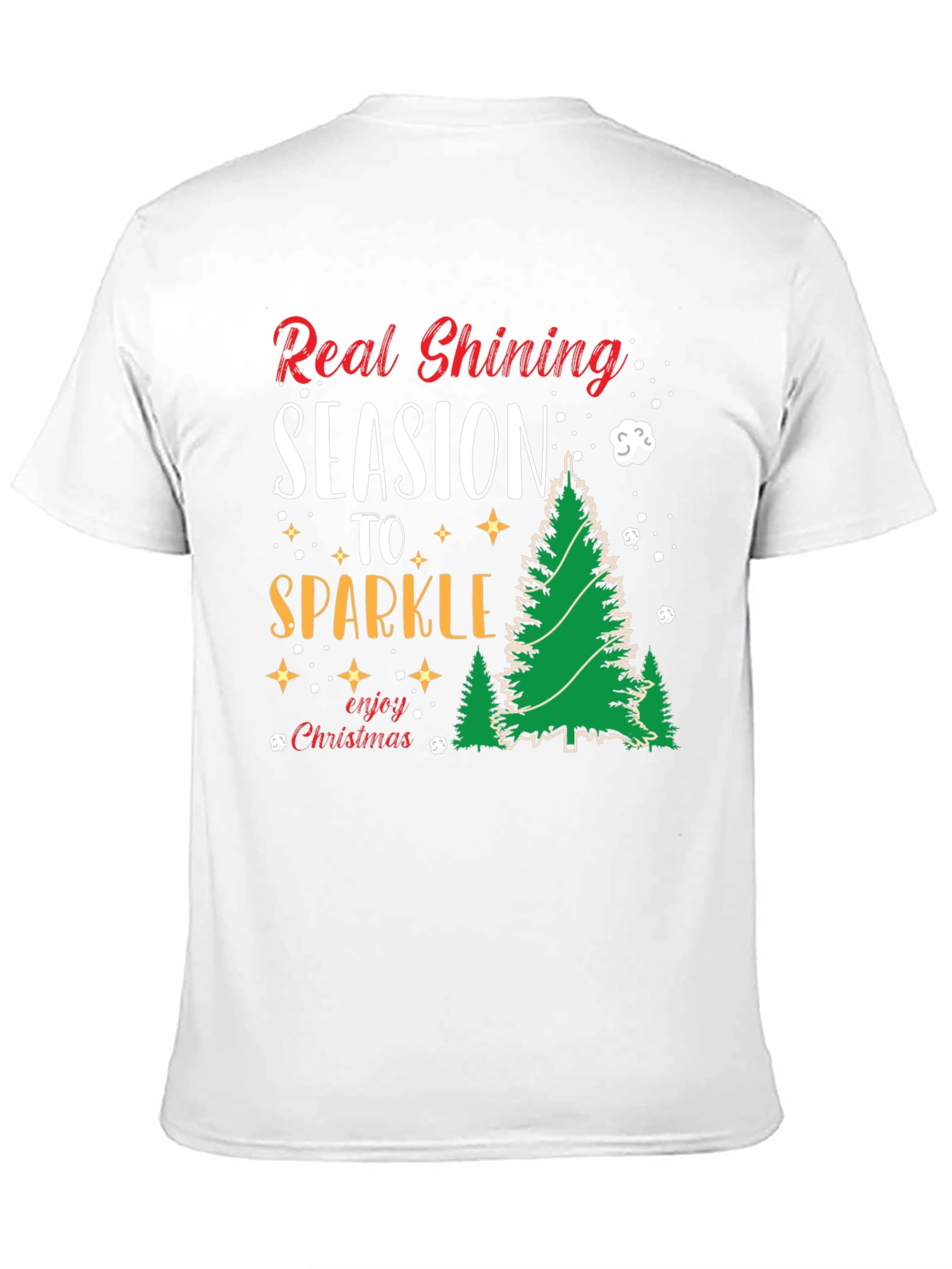 Real Shining Season to Sparkle Christmas T-Shirt