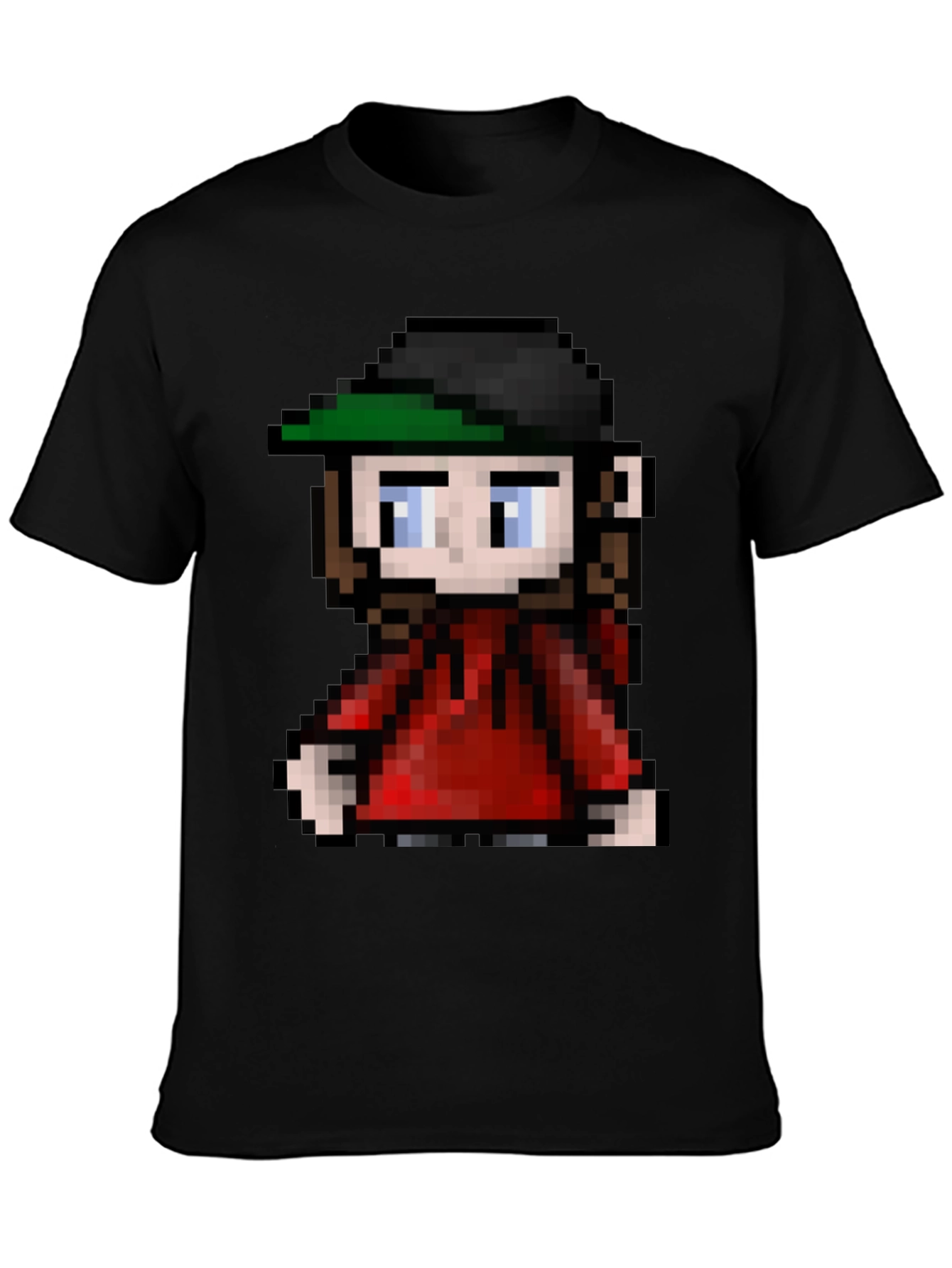 Pixel Art Character Tee - Retro Gaming Fashion