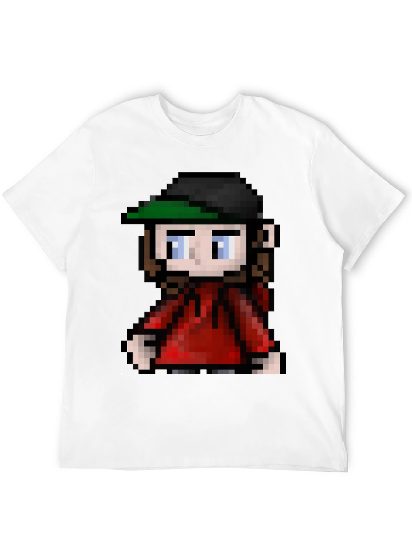 Pixel Art Character Tee - Retro Gaming Fashion