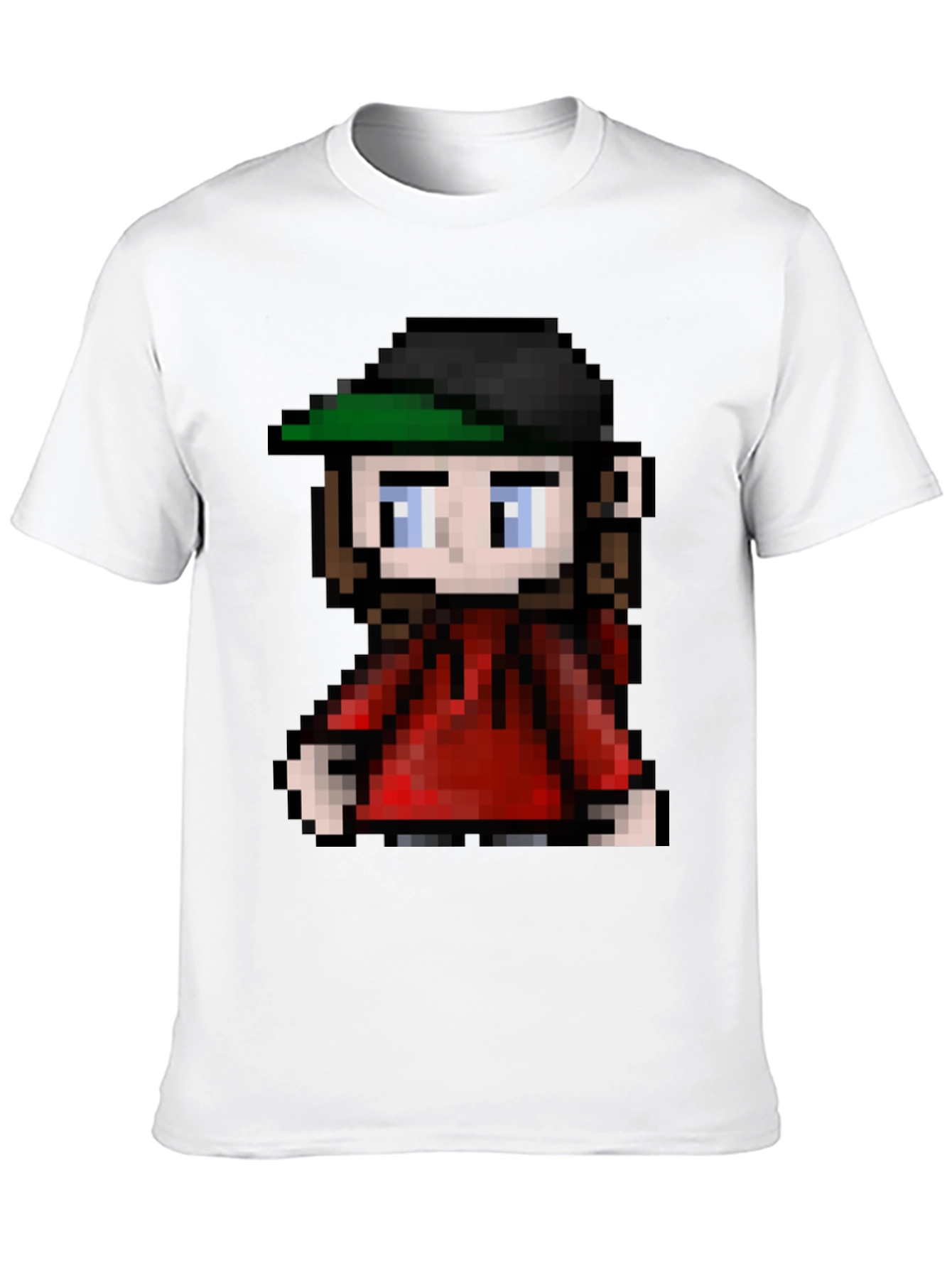 Pixel Art Character Tee - Retro Gaming Fashion