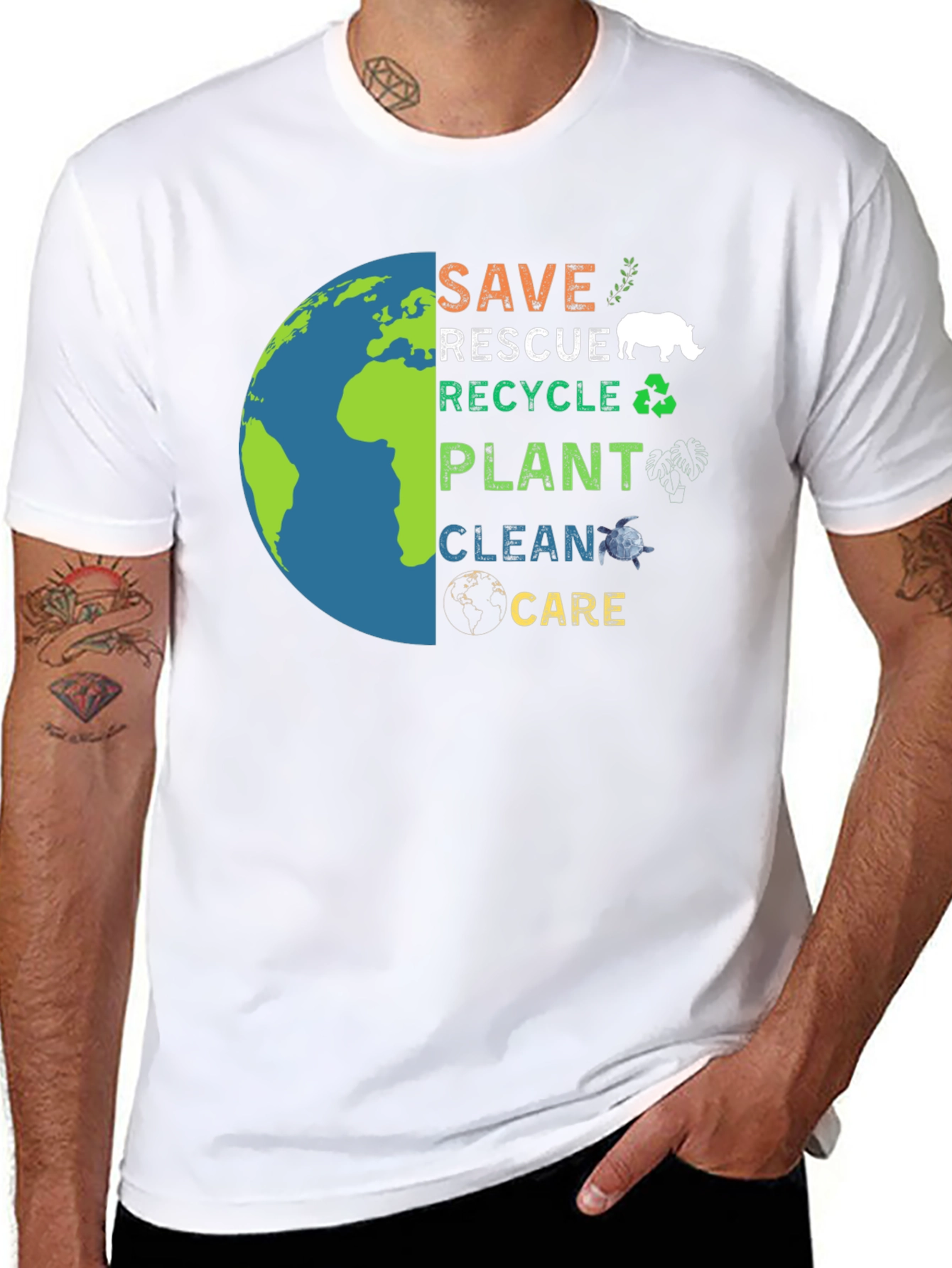 Eco-Friendly Graphic T-Shirt