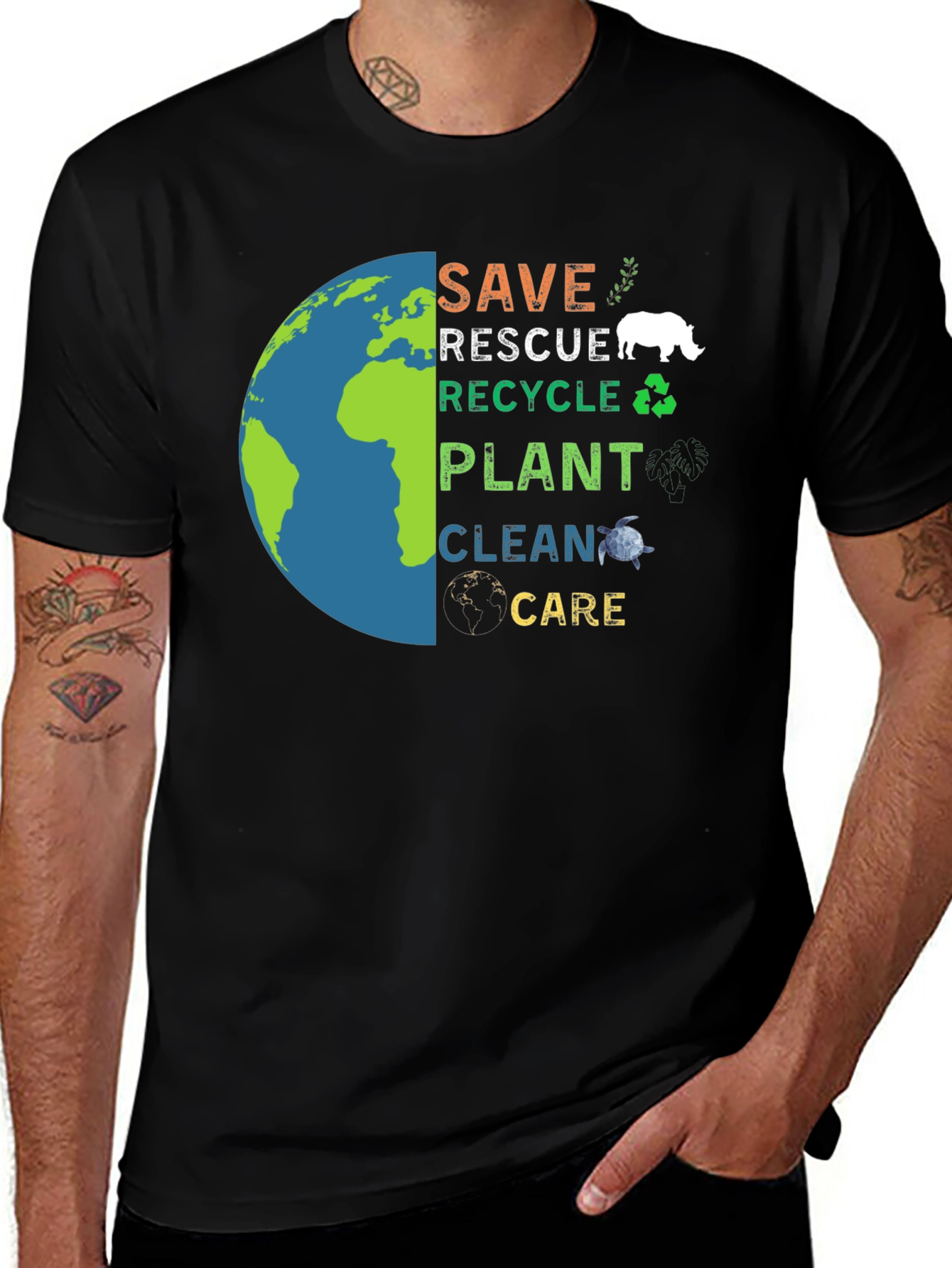 Eco-Friendly Graphic T-Shirt