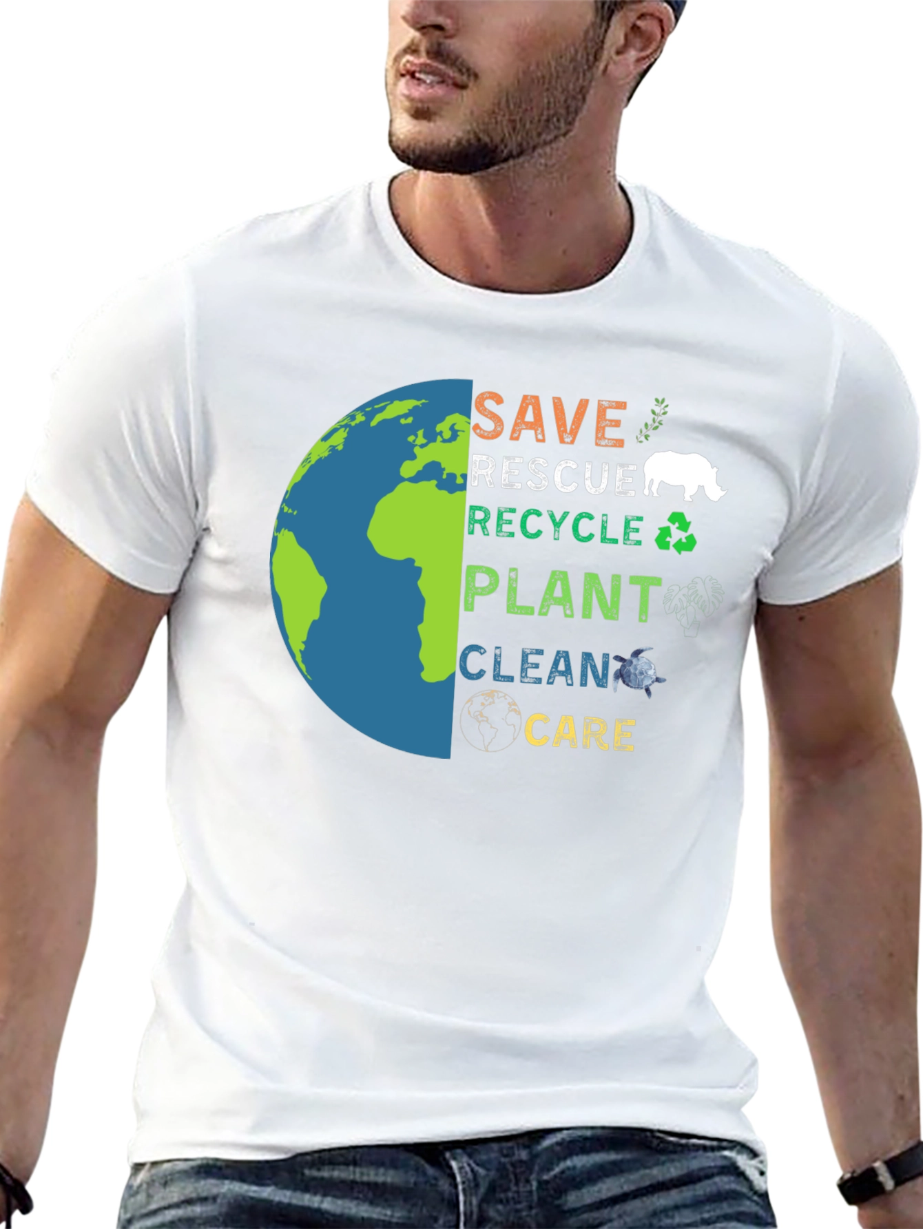 Eco-Friendly Graphic T-Shirt