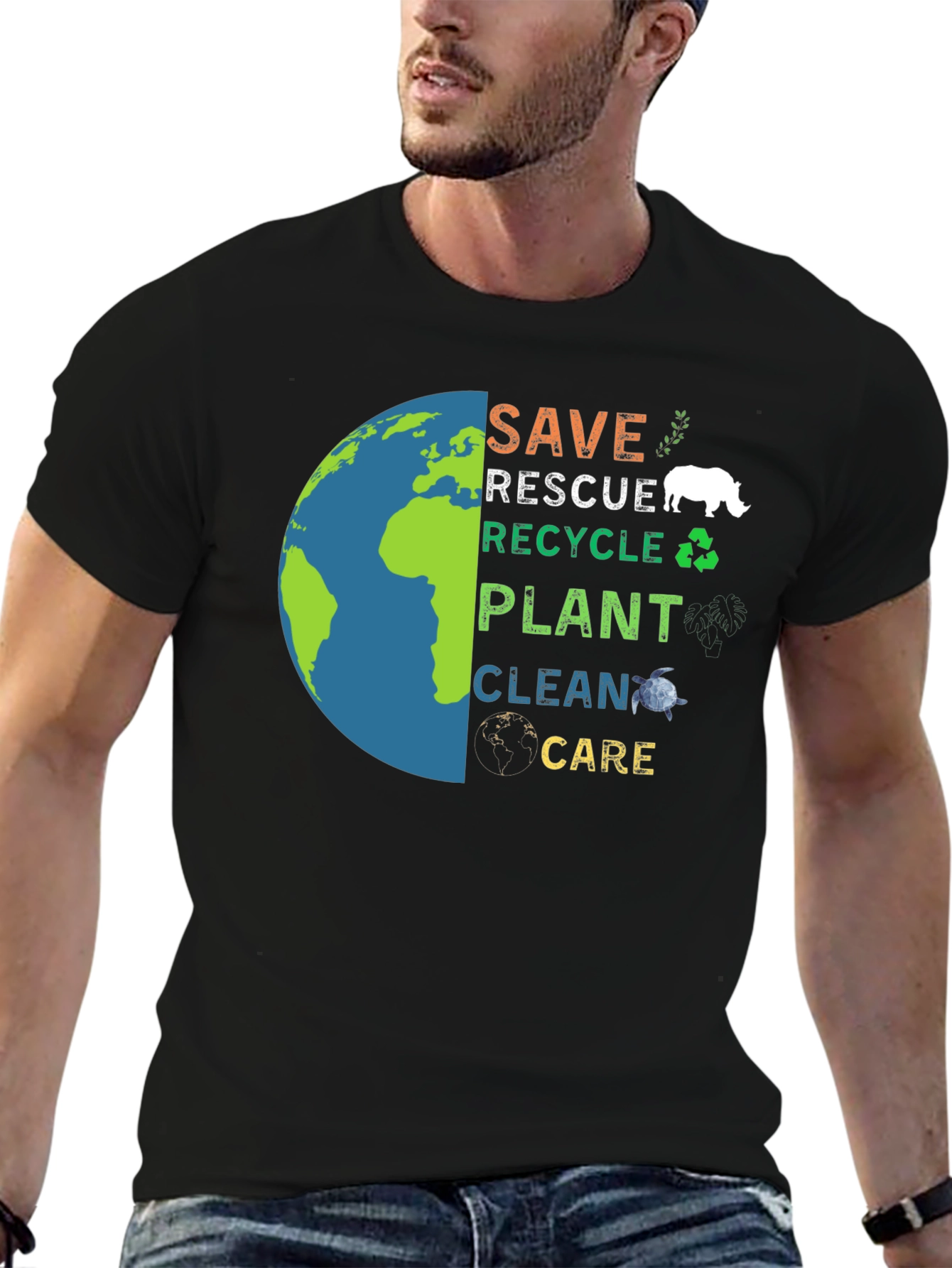 Eco-Friendly Graphic T-Shirt