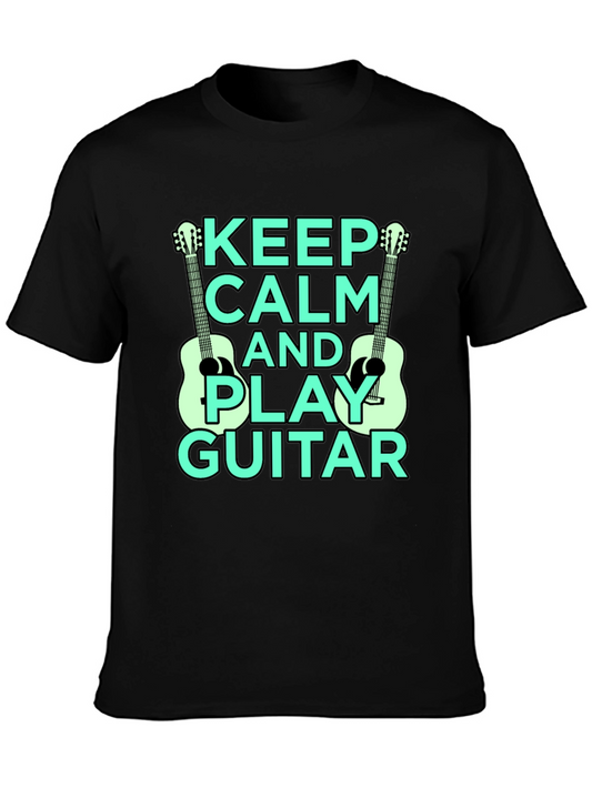 Keep Calm and Play Guitar T-Shirt