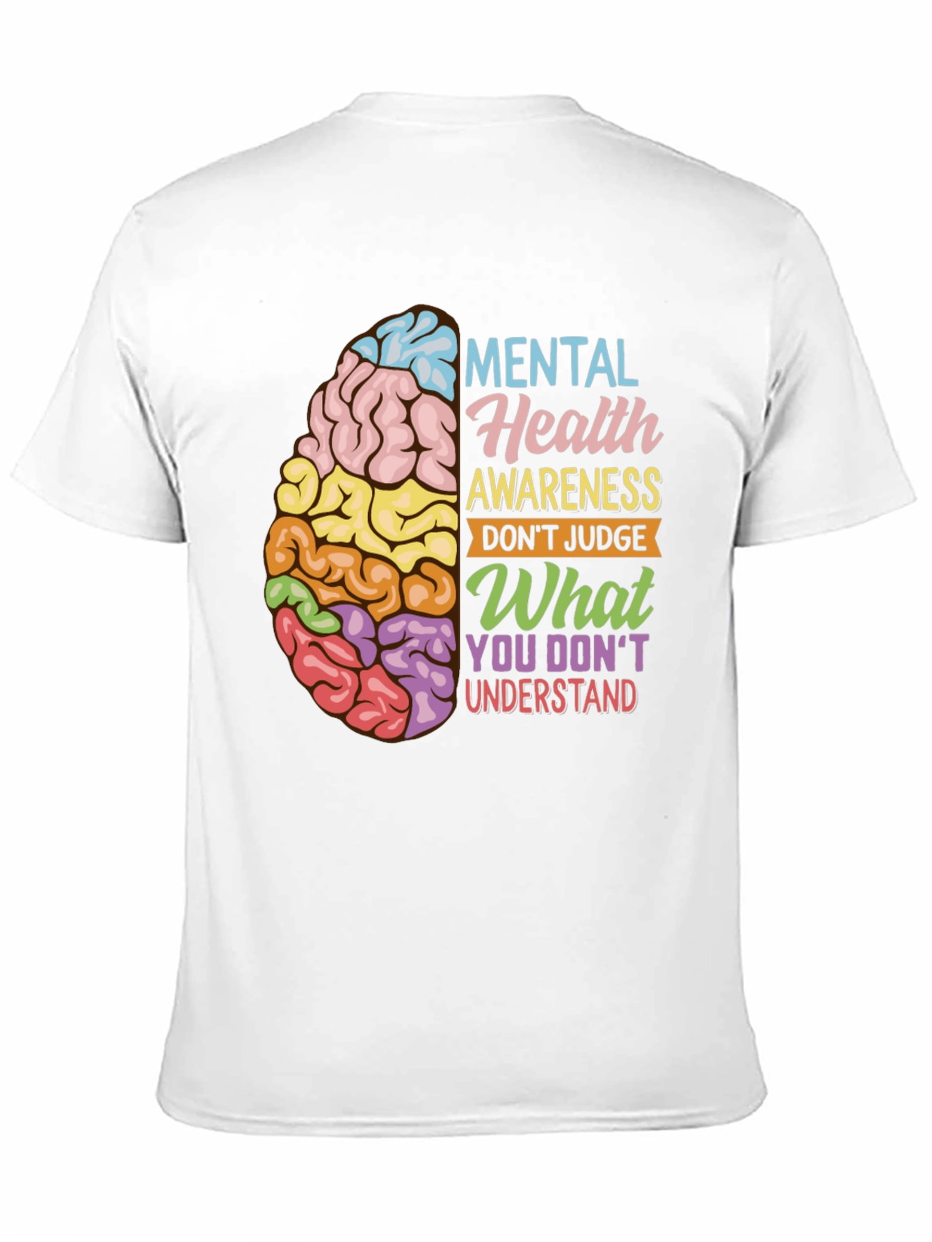 Mental Health Awareness Graphic T-Shirt
