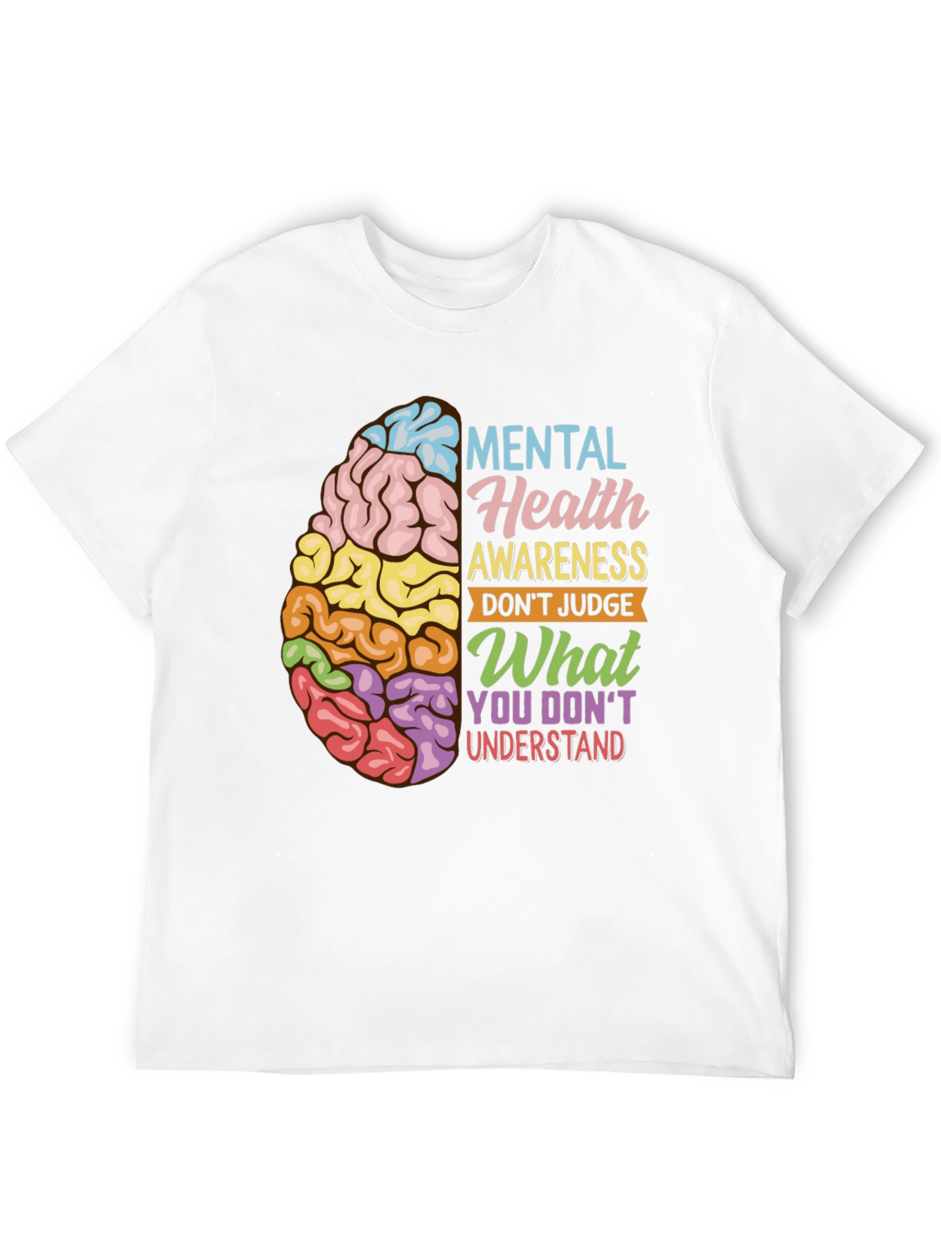 Mental Health Awareness Graphic T-Shirt