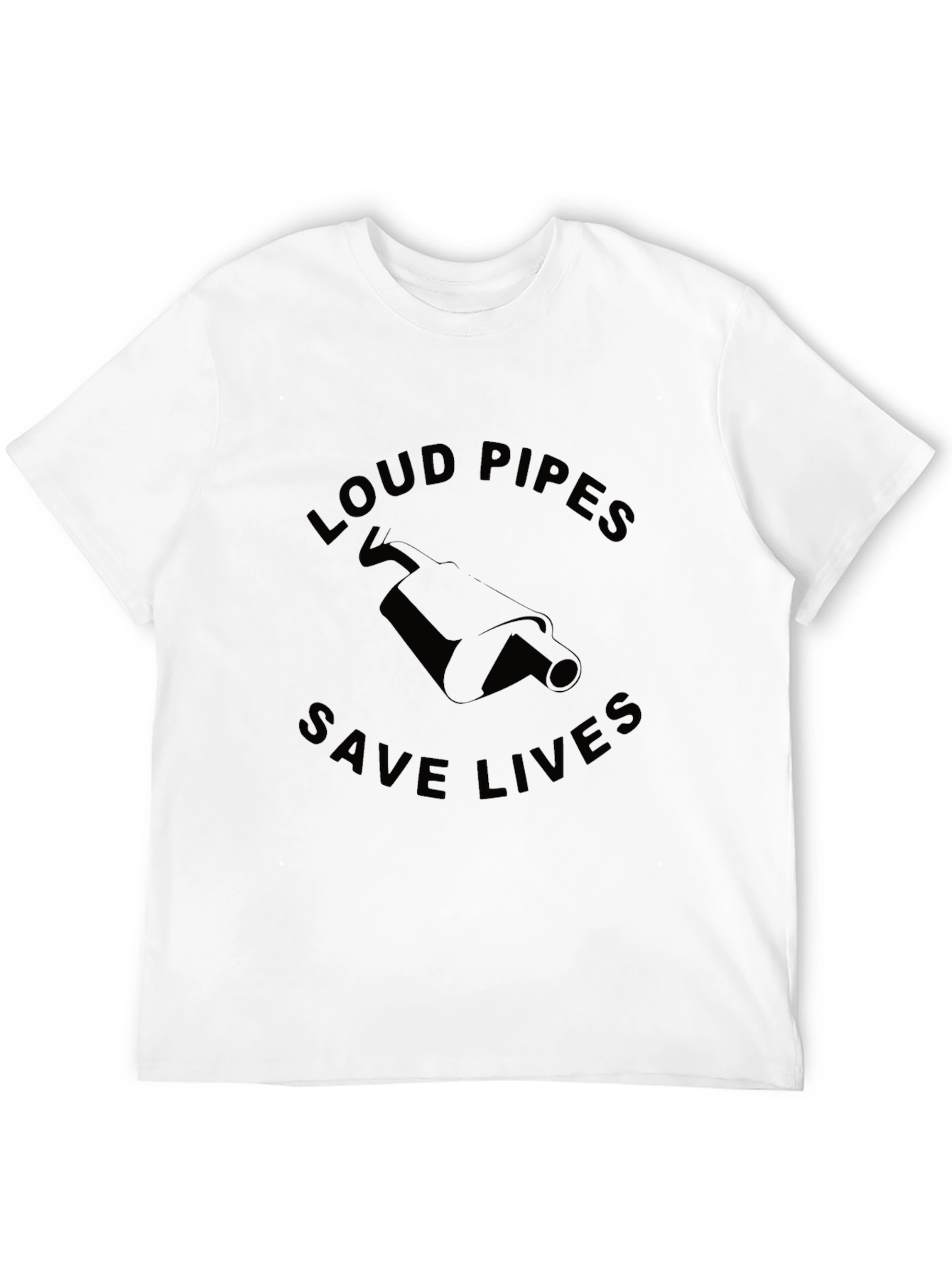 Loud Pipes Save Lives Graphic Tee