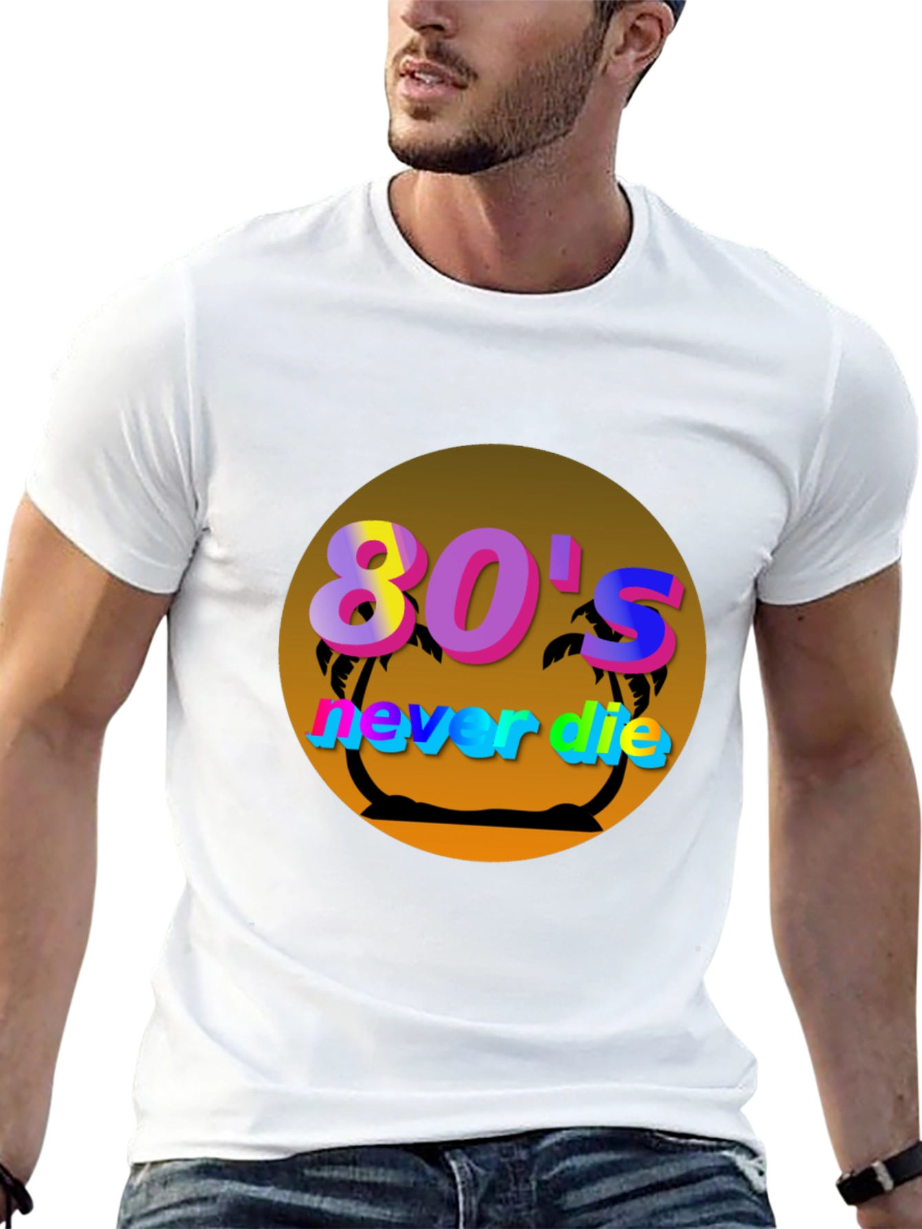 80s Never Die Graphic Tee