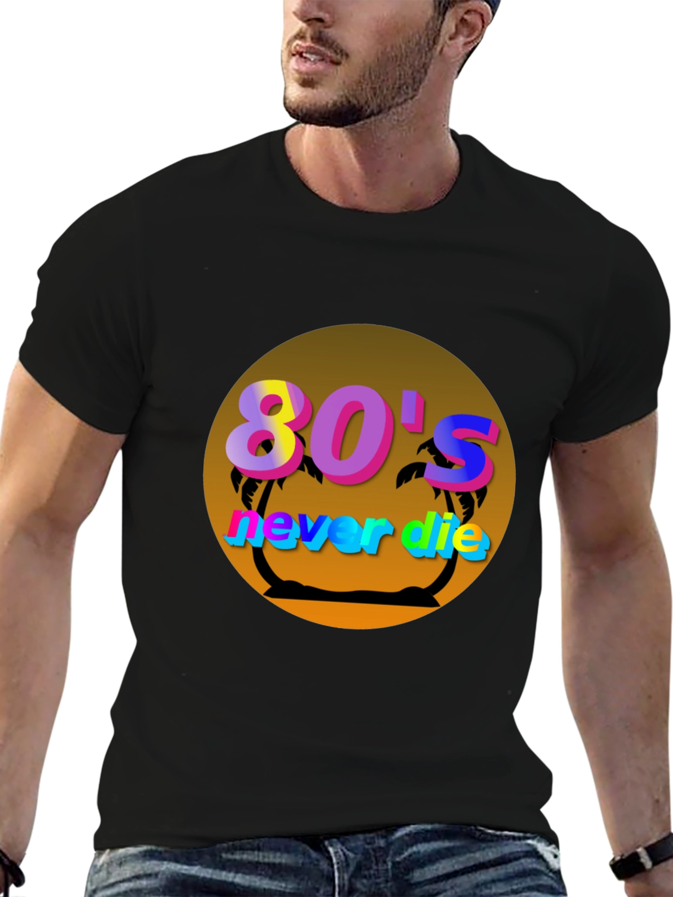 80s Never Die Graphic Tee