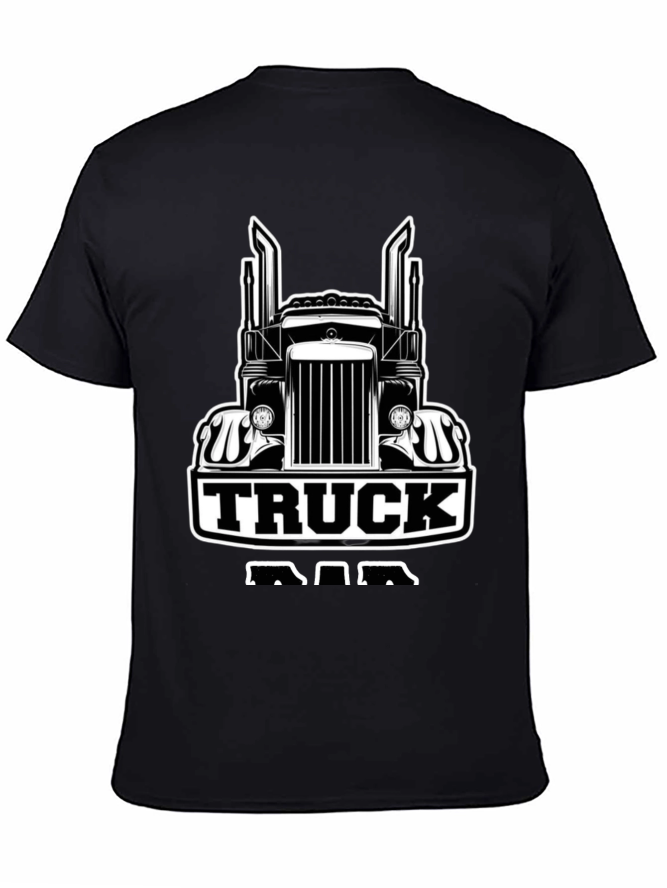 Truck Dad T-Shirt - Black Tee