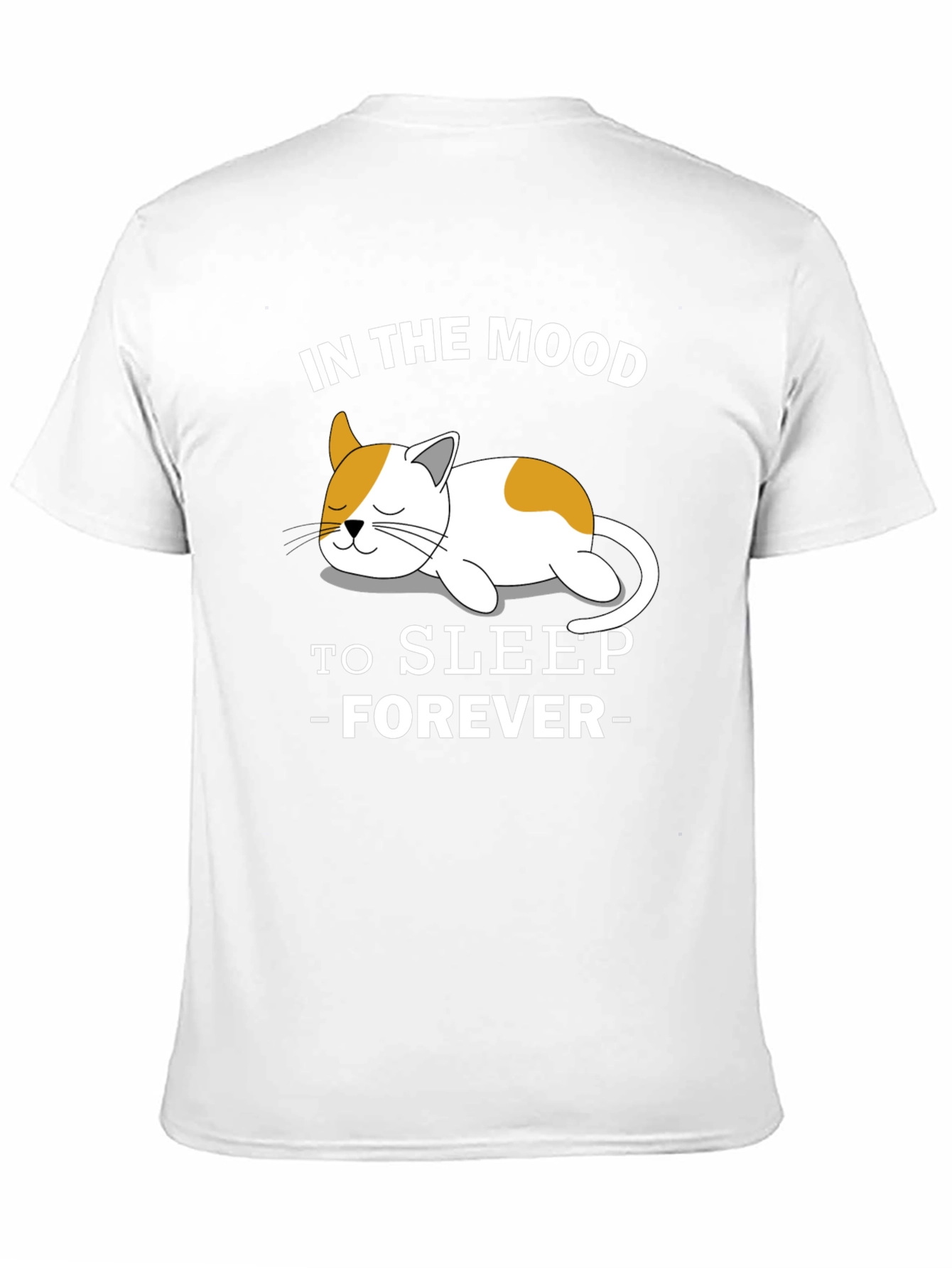 Mood to Sleep Forever Cat T-Shirt