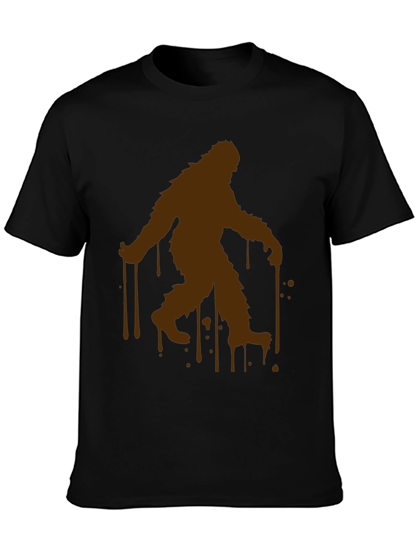 Bigfoot Silhouette T-Shirt - Novelty Graphic Tee