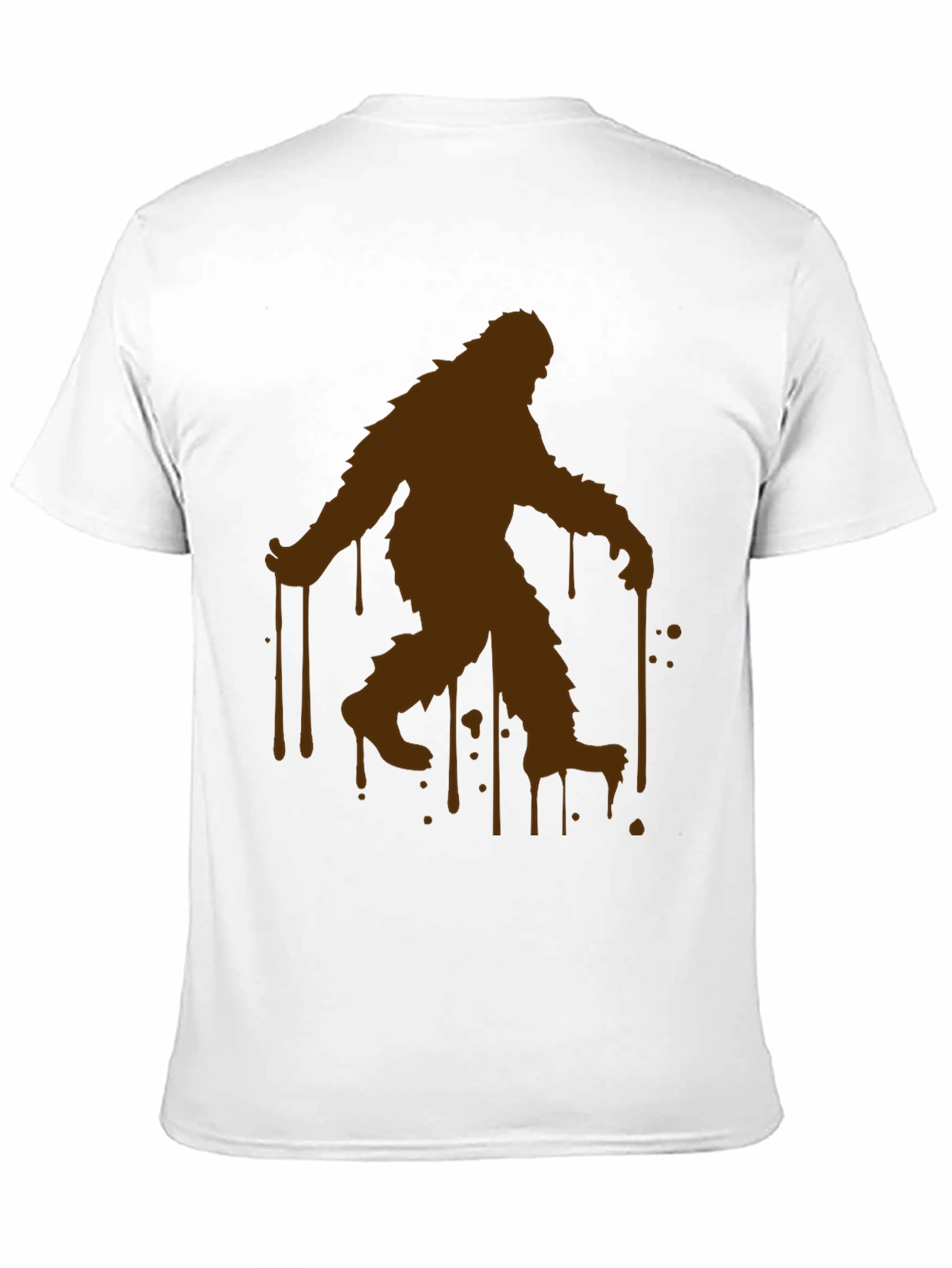 Bigfoot Silhouette T-Shirt - Novelty Graphic Tee