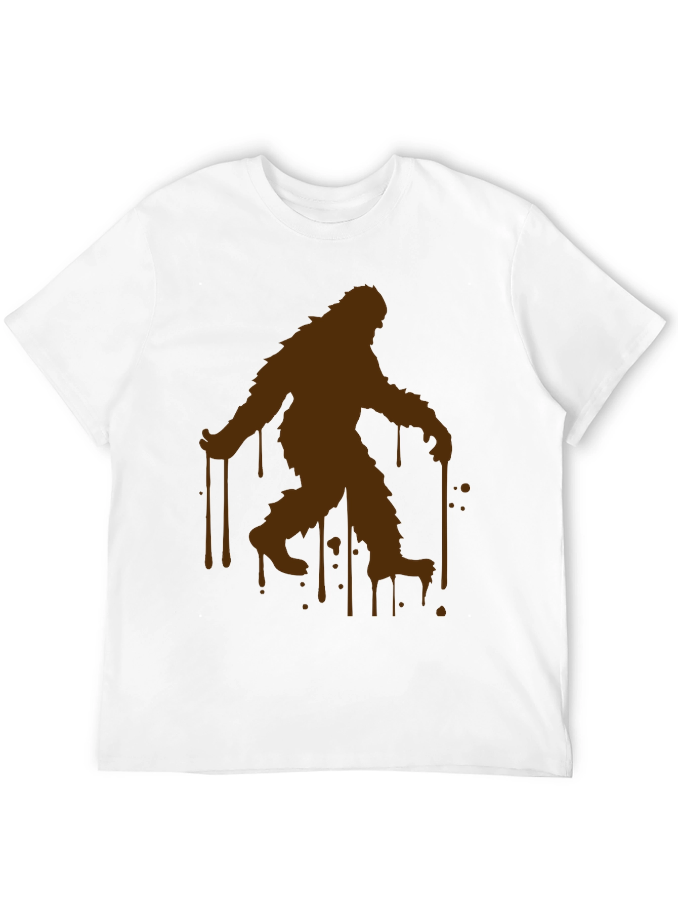 Bigfoot Silhouette T-Shirt - Novelty Graphic Tee