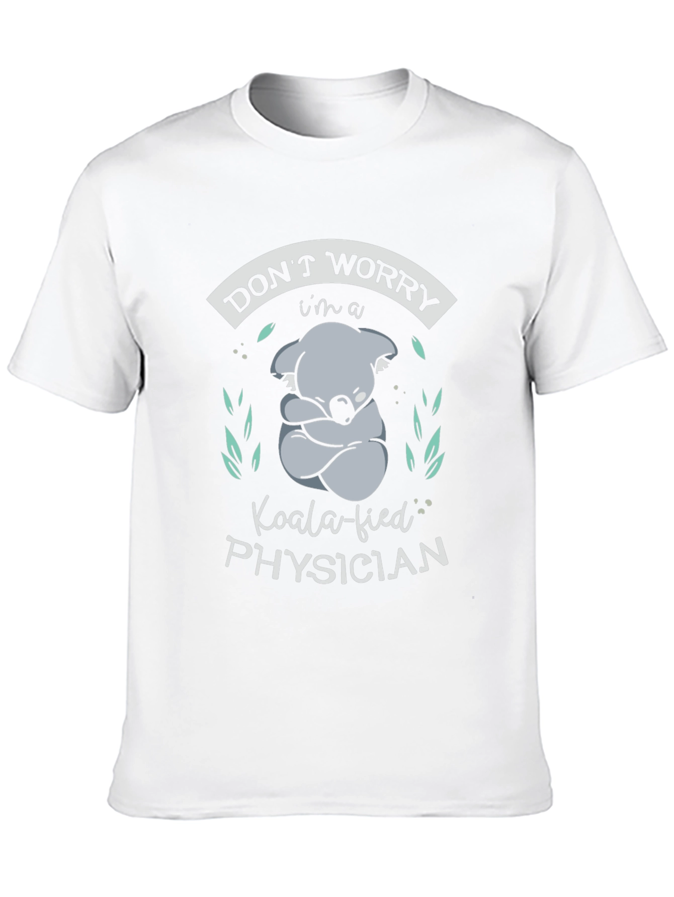 Koala-fied Physician Funny T-Shirt