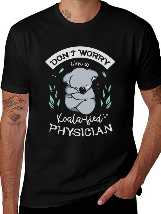 Koala-fied Physician Funny T-Shirt