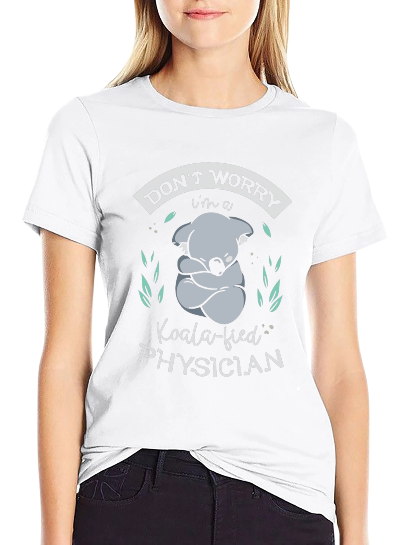 Koala-fied Physician Funny T-Shirt