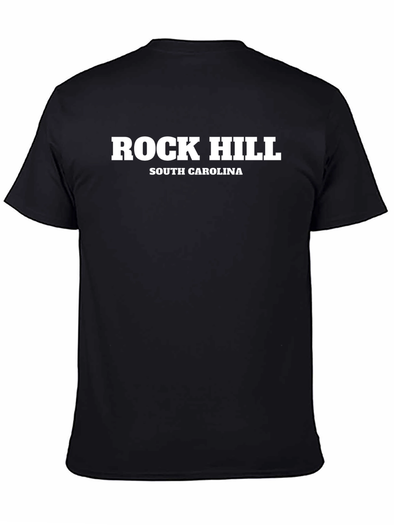 Rock Hill South Carolina Black T-Shirt