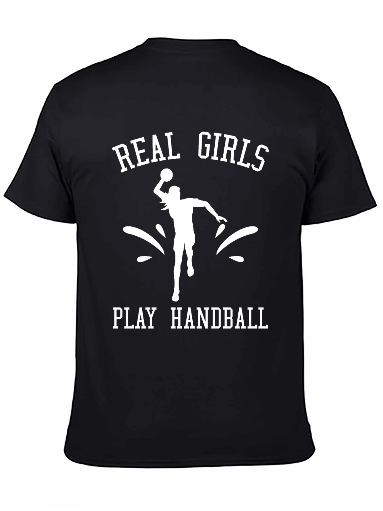 Real Girls Play Handball Graphic T-Shirt