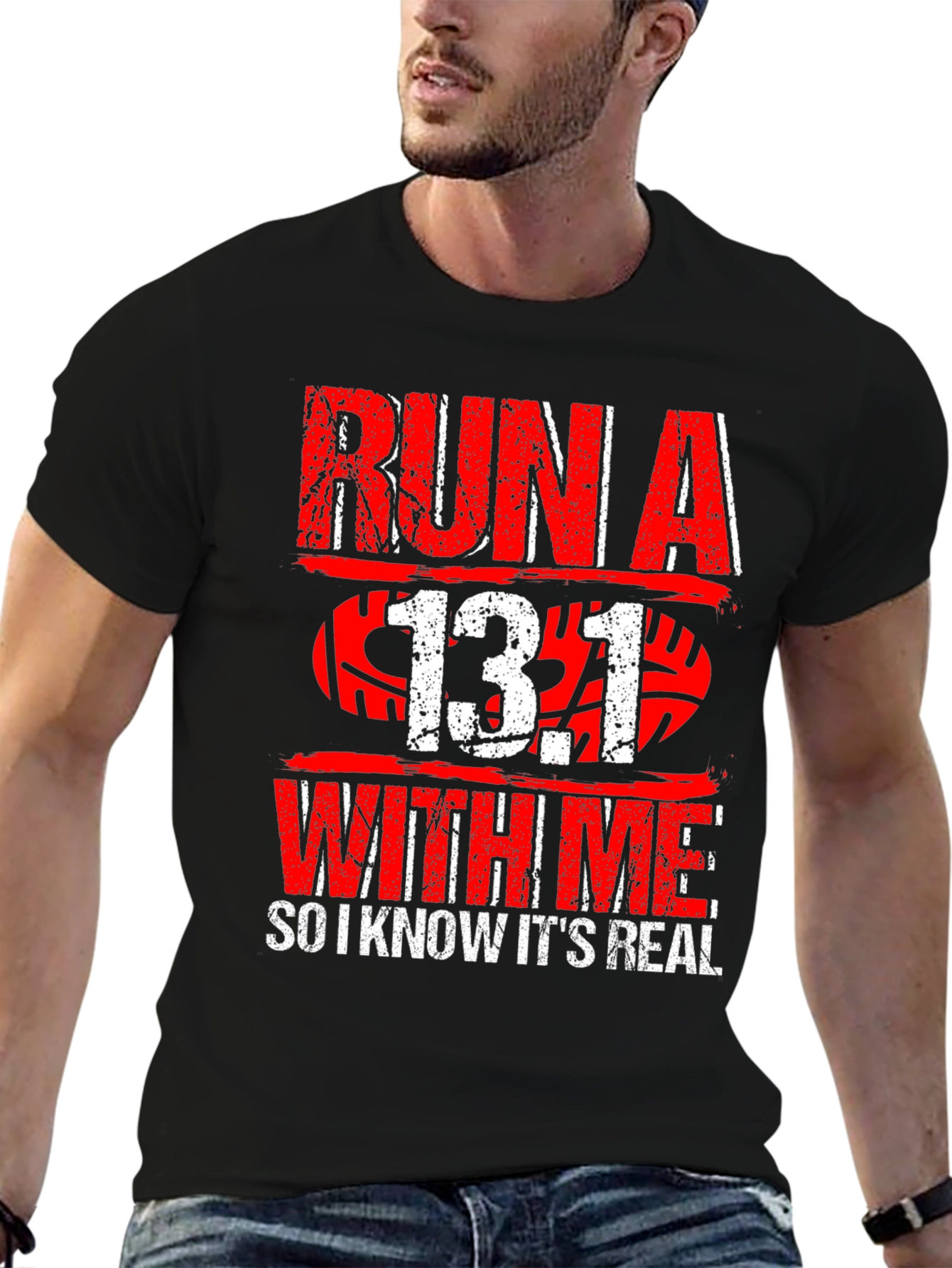 Run a 13.1 With Me T-Shirt