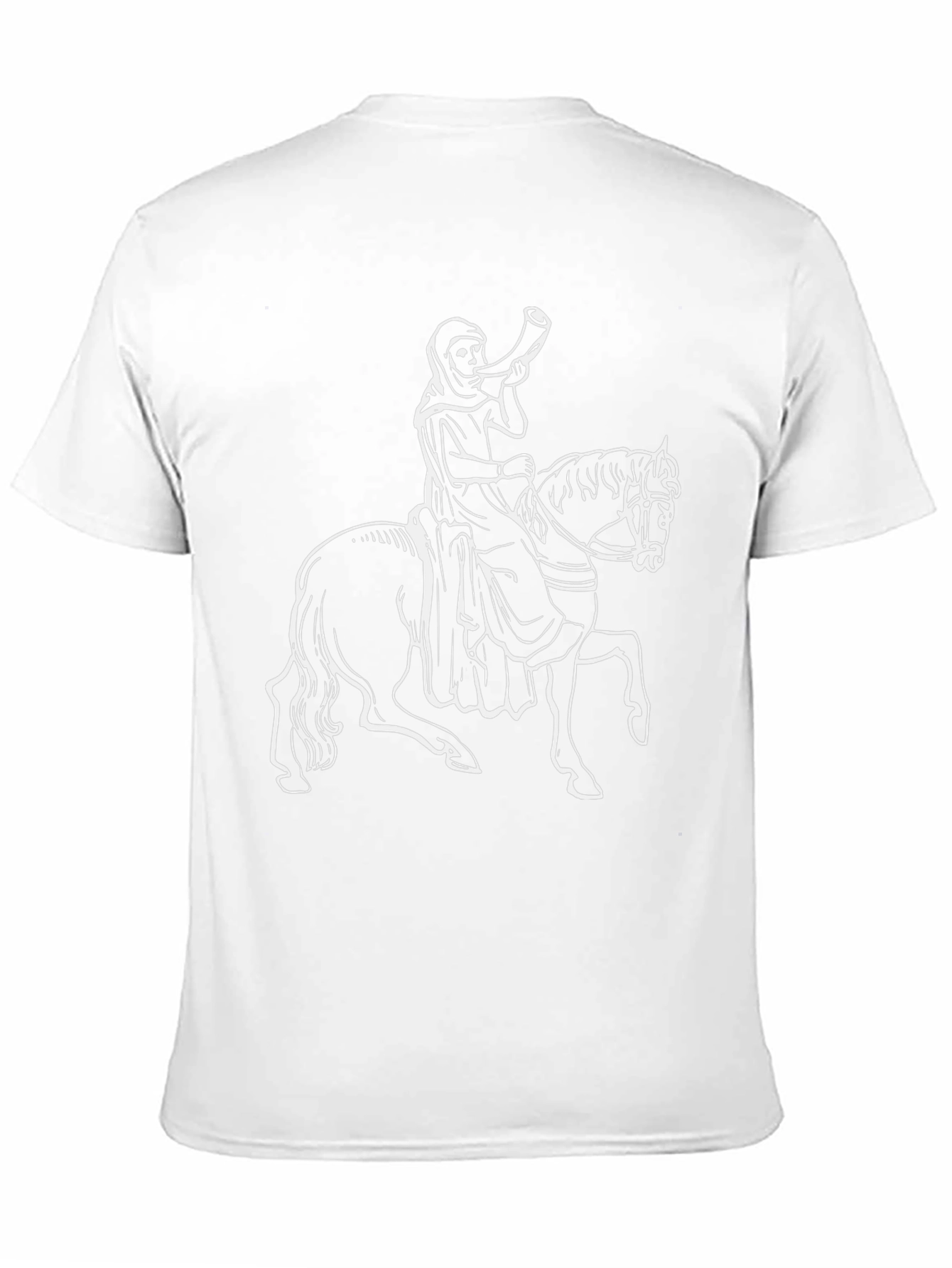 Medieval Trumpeter T-Shirt - Black