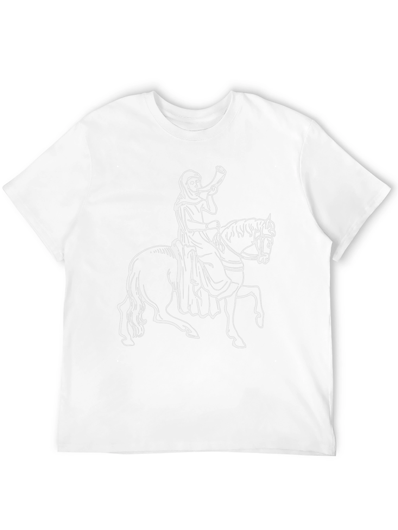 Medieval Trumpeter T-Shirt - Black