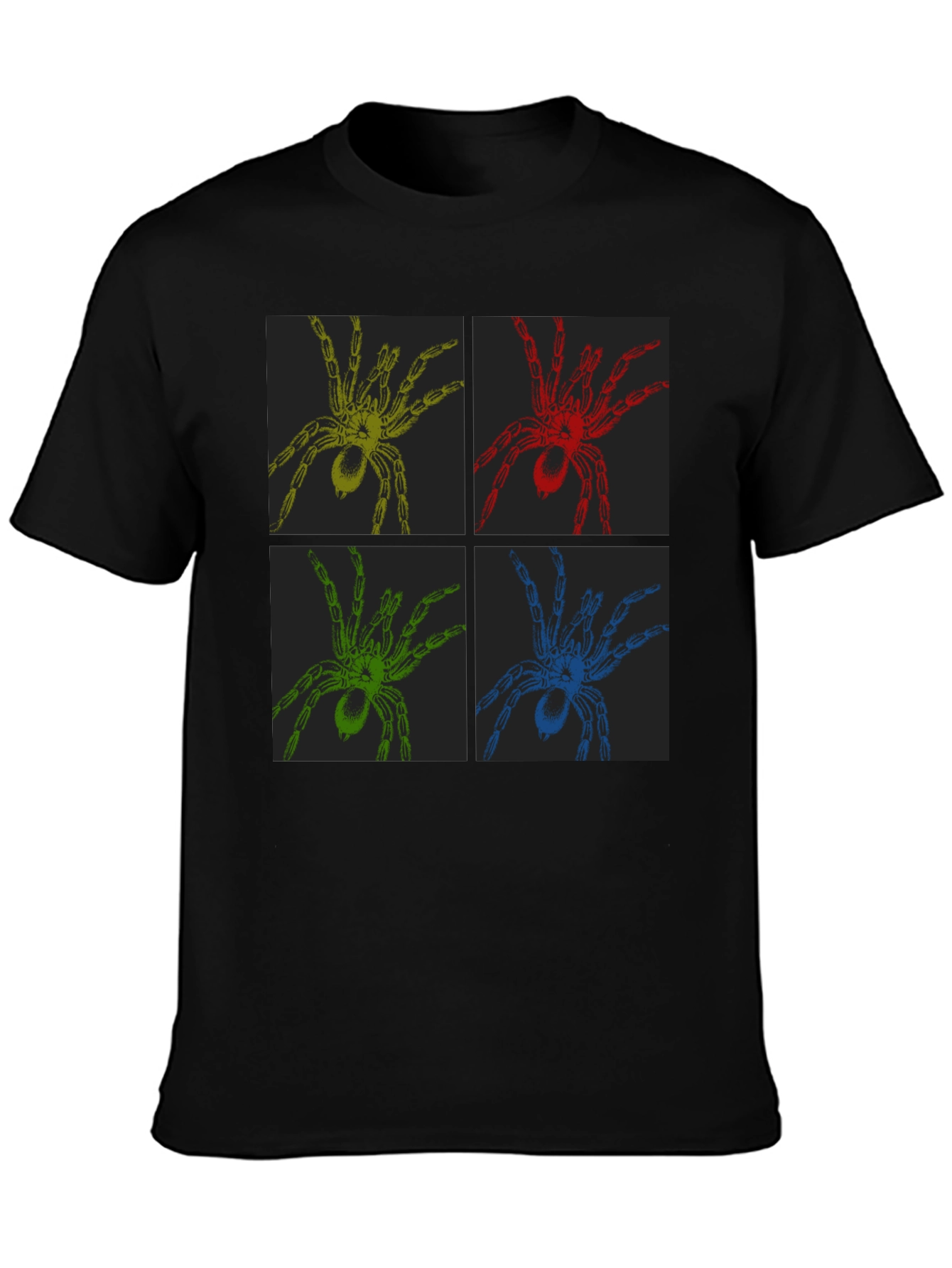 Spider Pop Art T-Shirt - Bold Graphic Tee