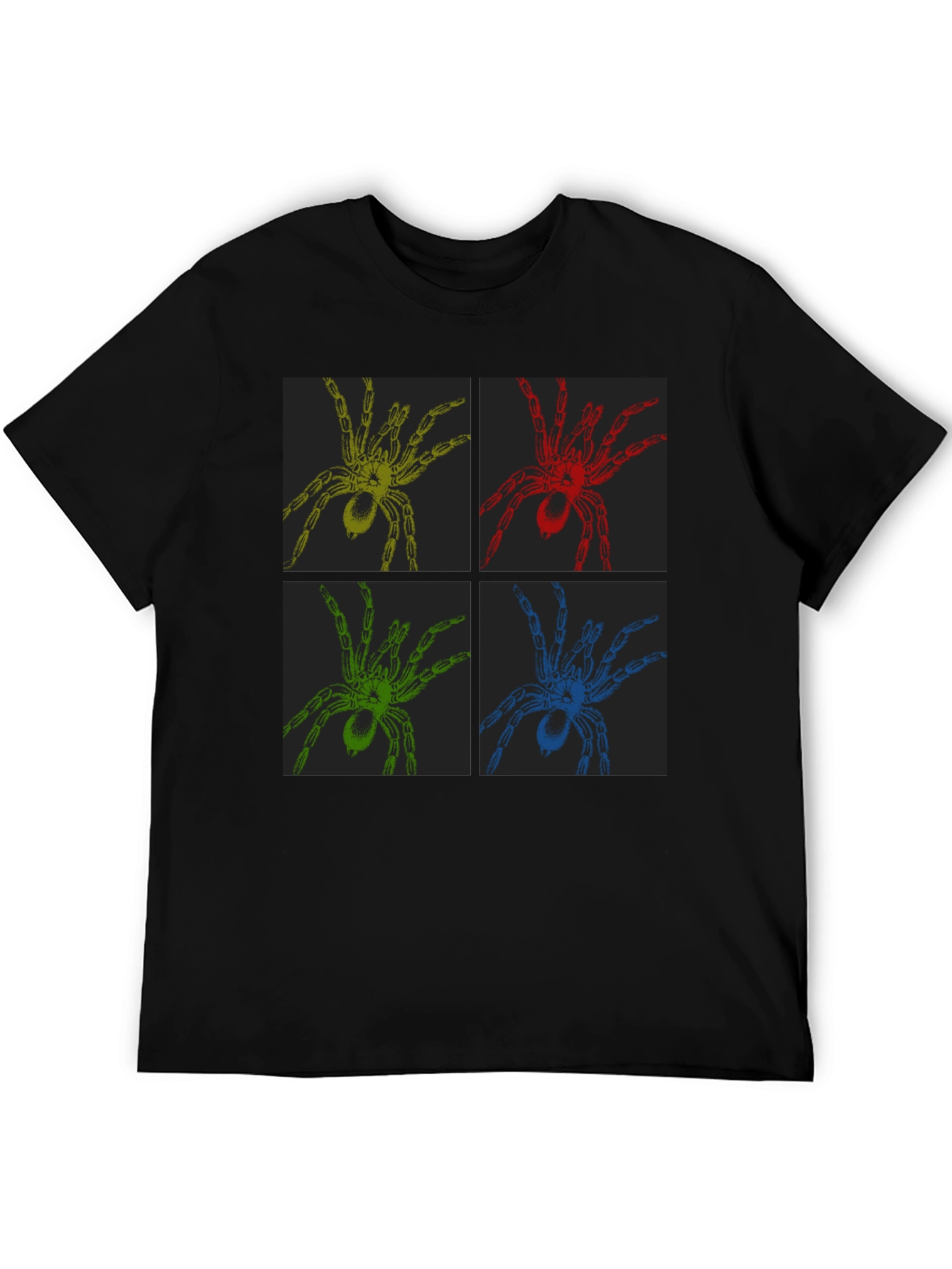 Spider Pop Art T-Shirt - Bold Graphic Tee