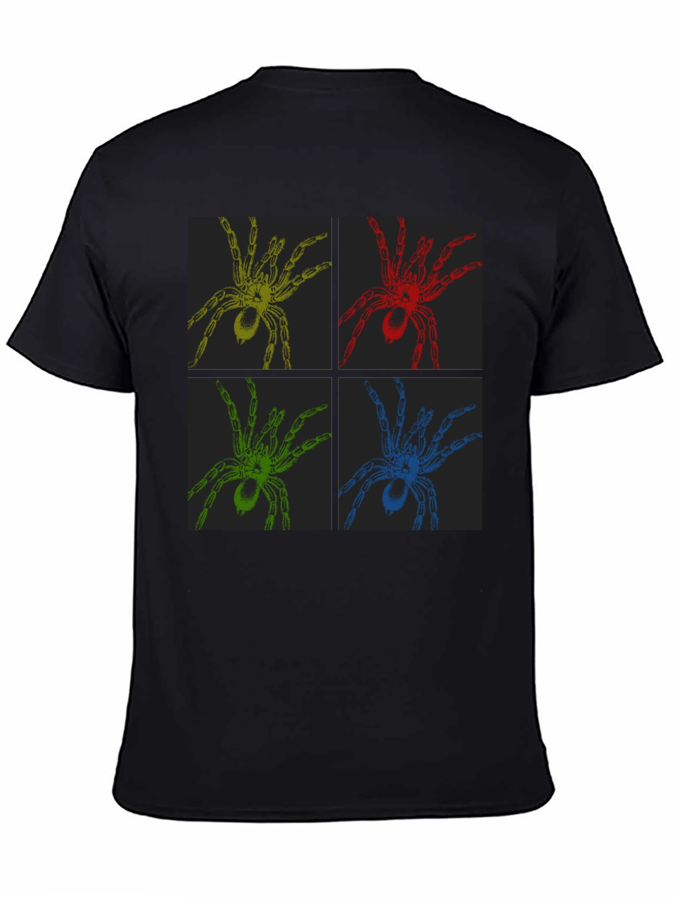 Spider Pop Art T-Shirt - Bold Graphic Tee