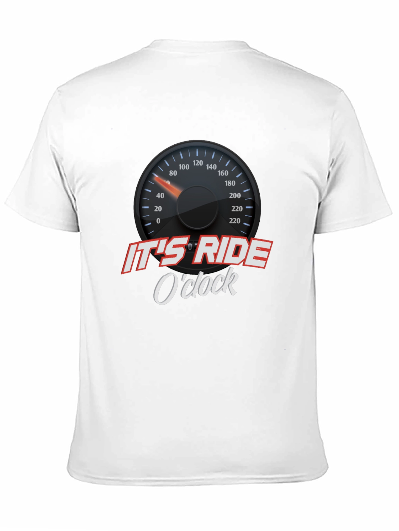 Its Ride OClock T-Shirt - Black