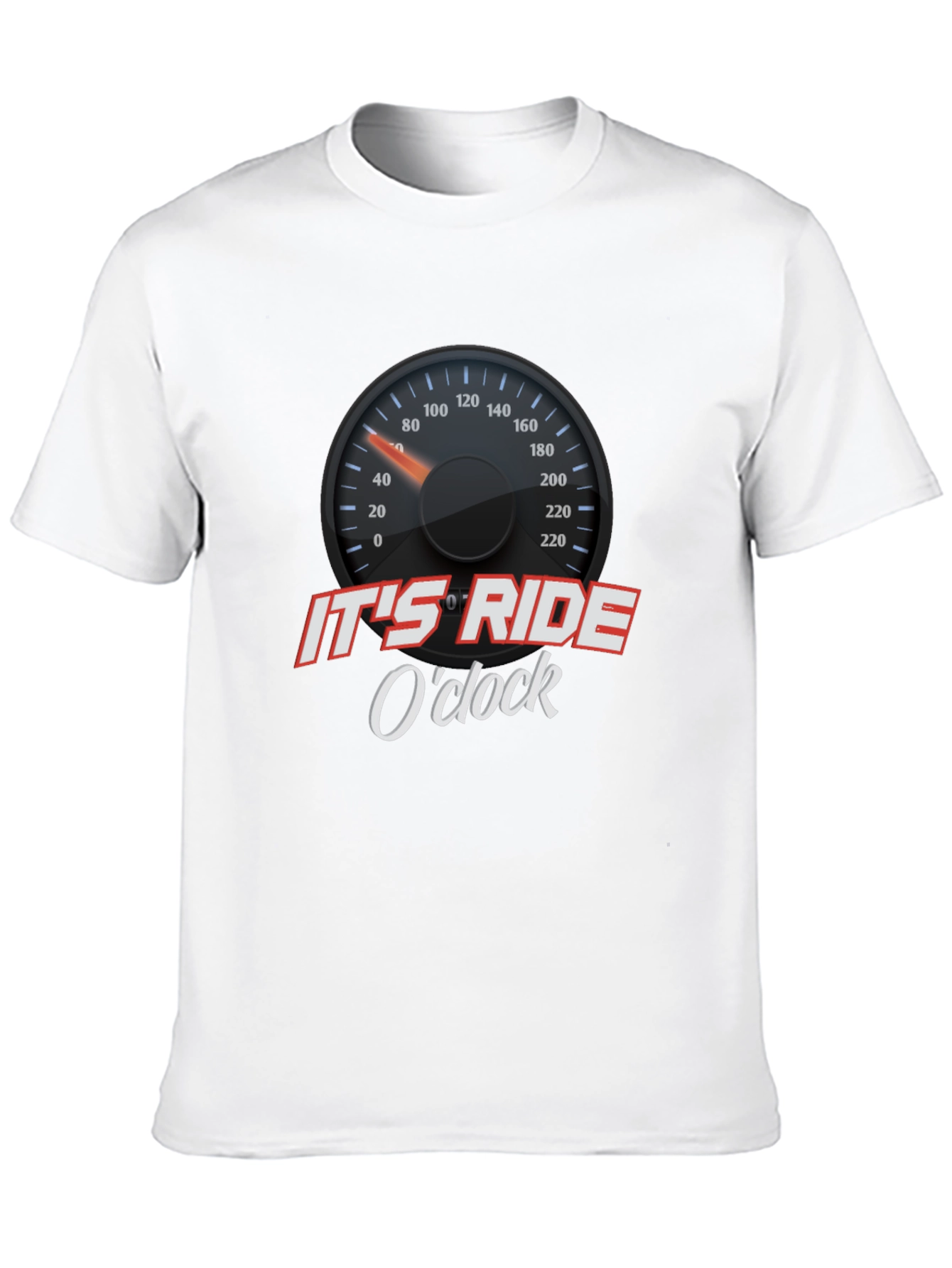 Its Ride OClock T-Shirt - Black