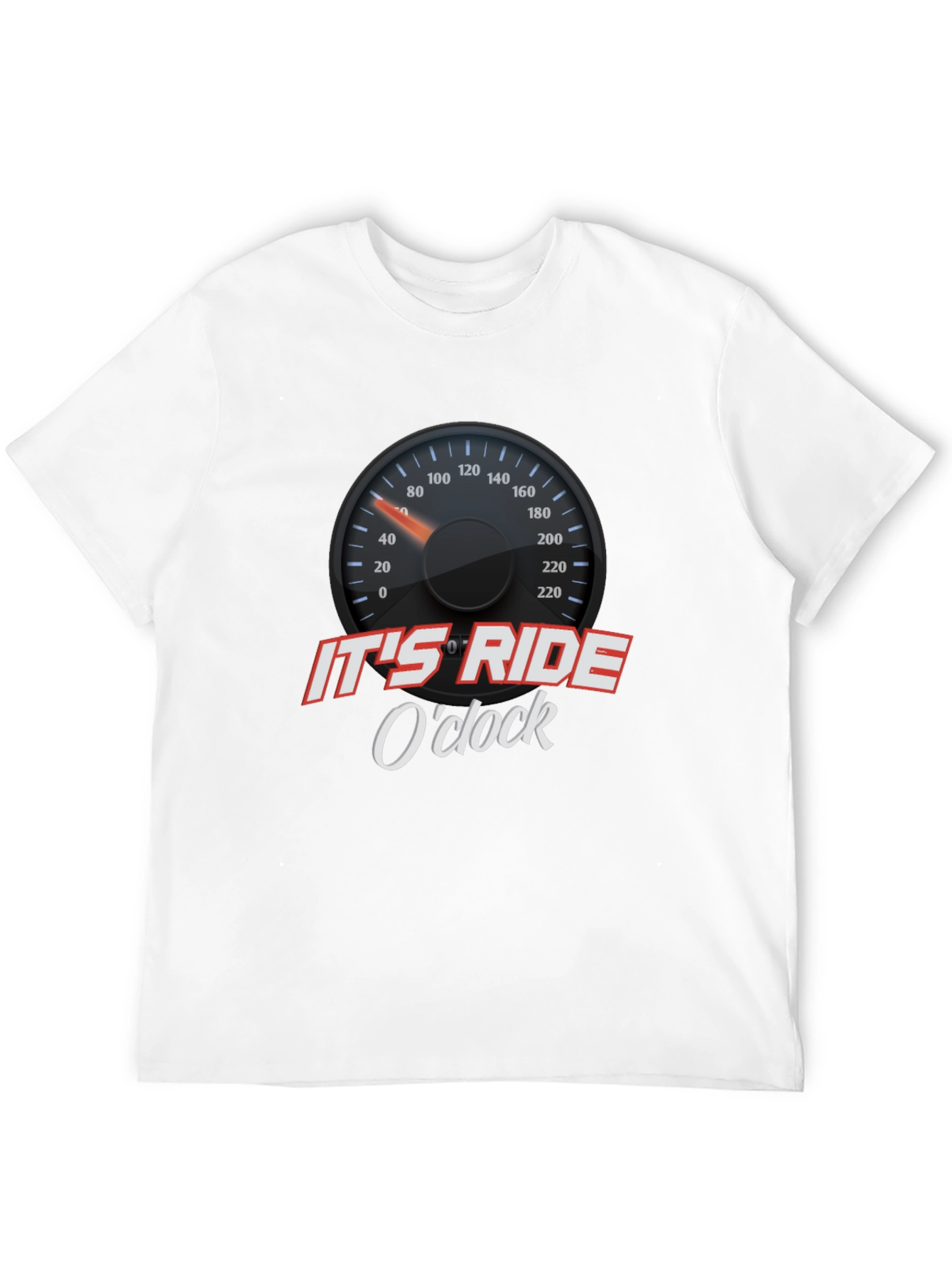 Its Ride OClock T-Shirt - Black