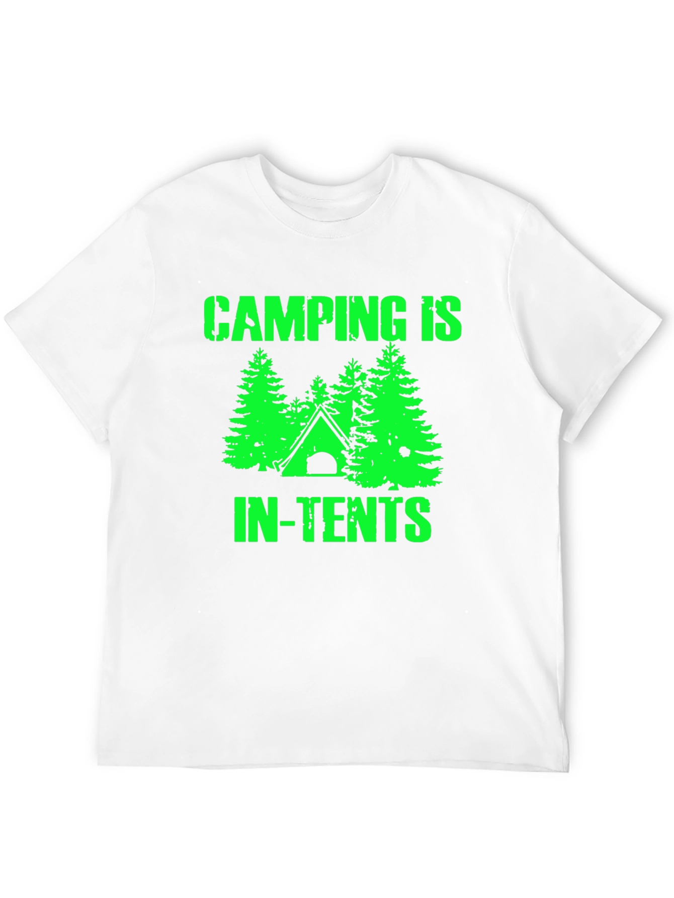 Camping In-Tents Graphic T-Shirt