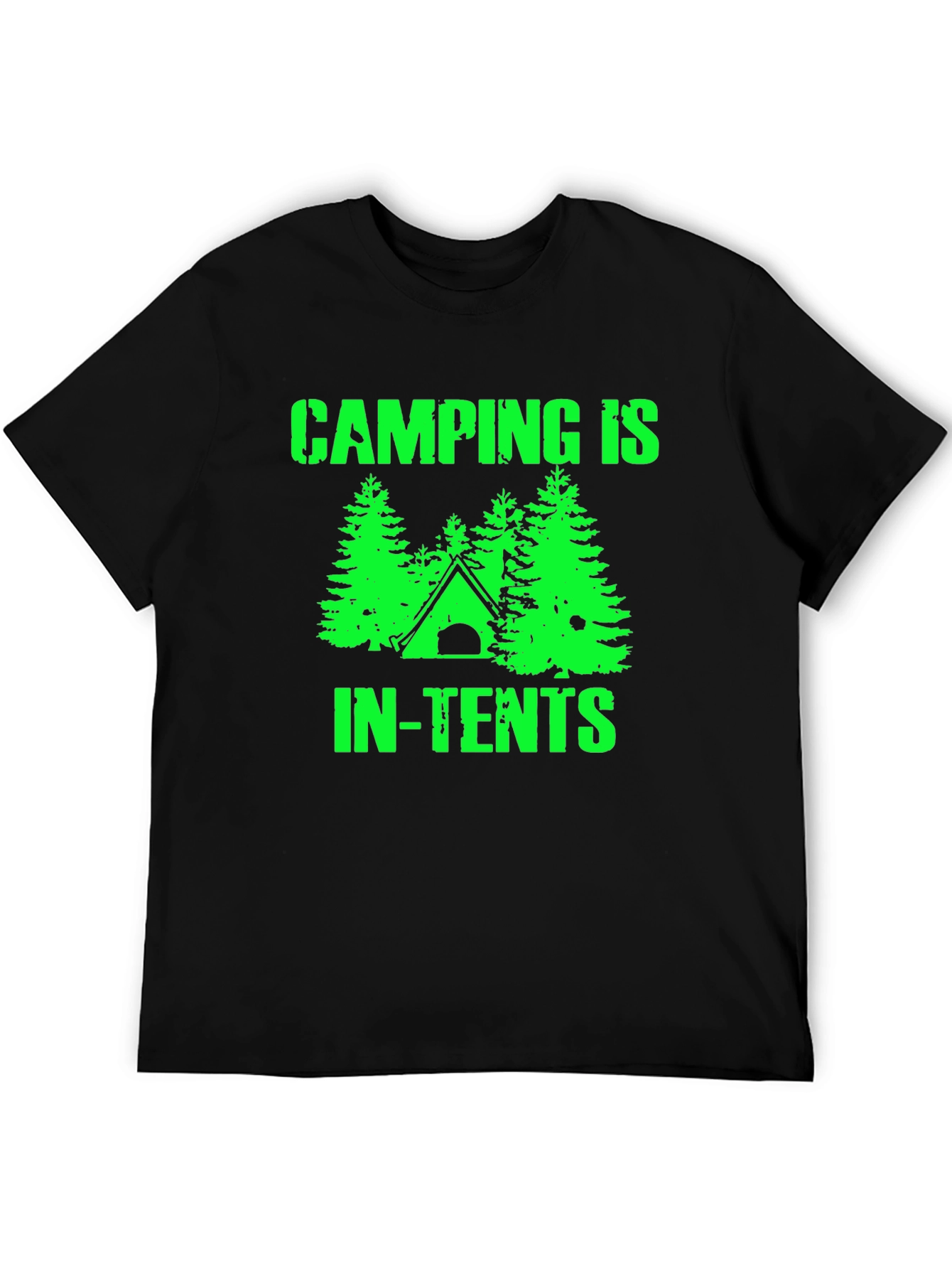Camping In-Tents Graphic T-Shirt