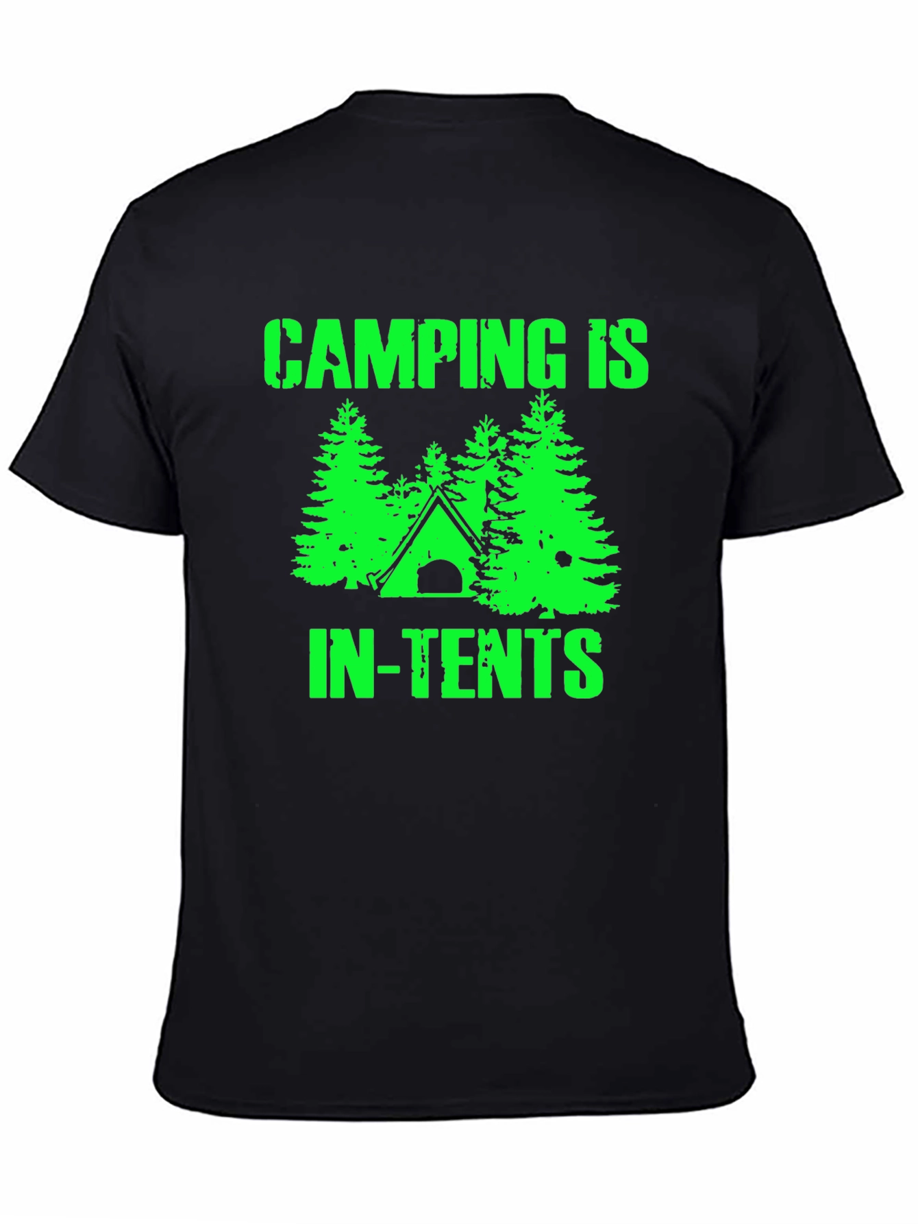 Camping In-Tents Graphic T-Shirt