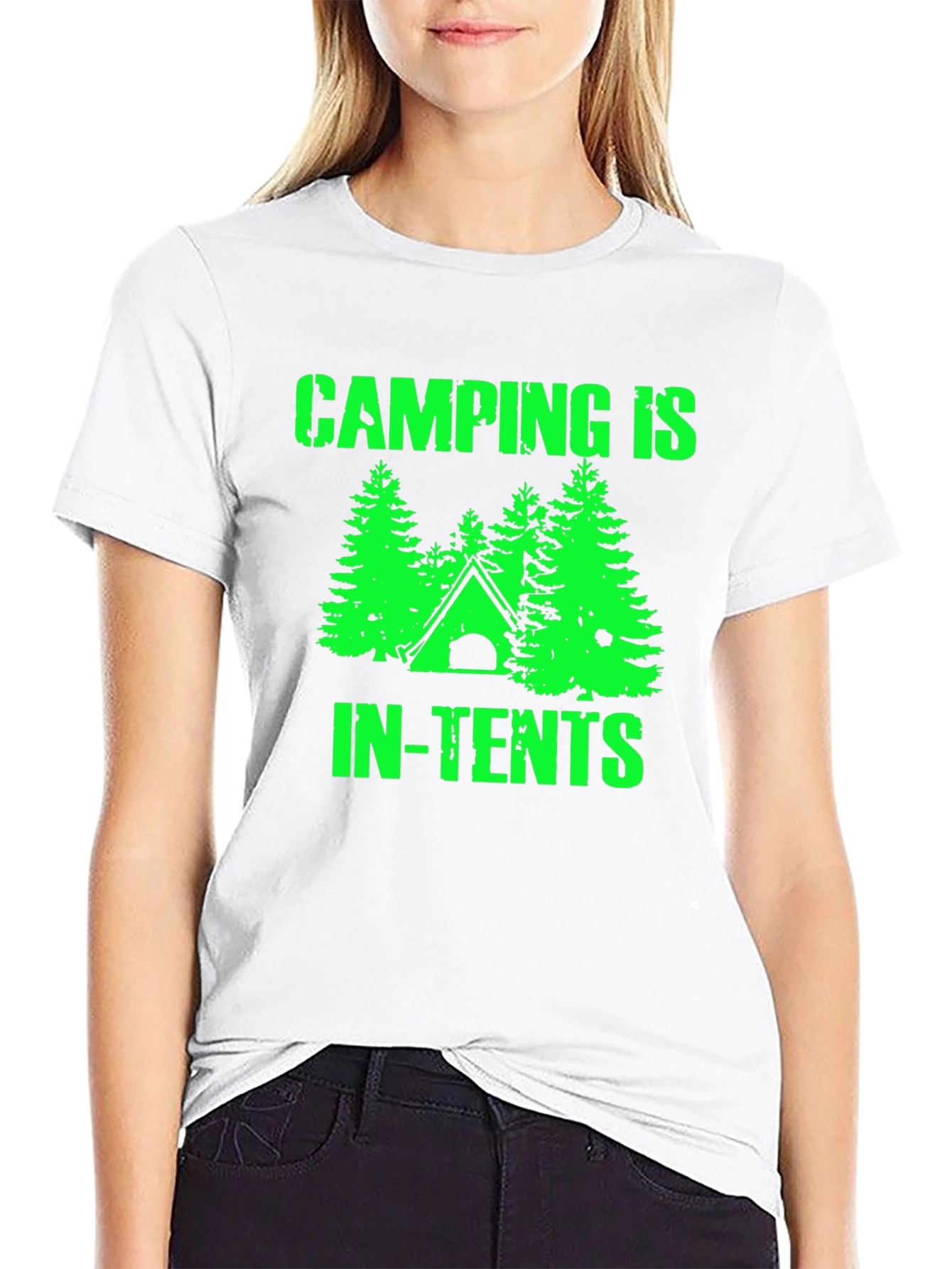 Camping In-Tents Graphic T-Shirt