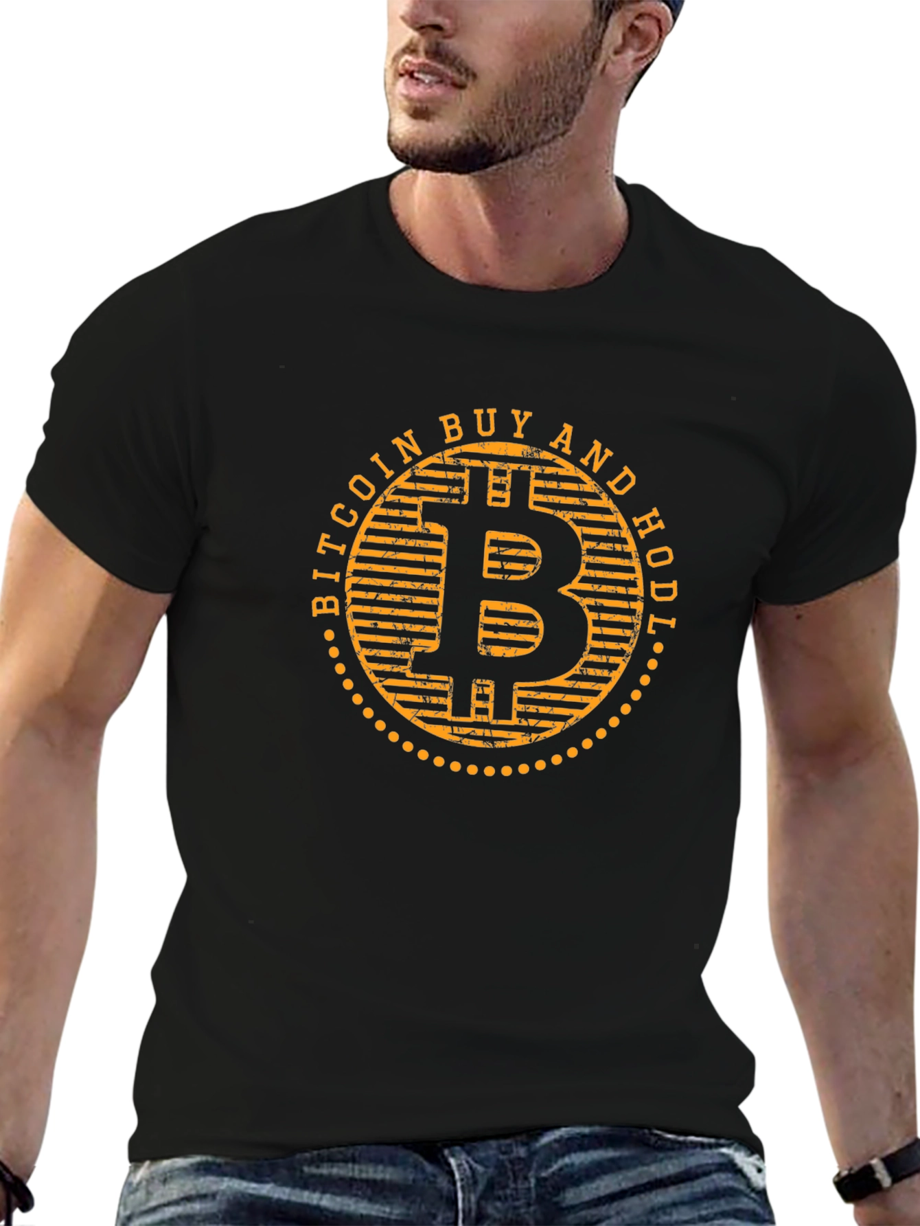 Bitcoin Buy and Hodl Crypto T-Shirt