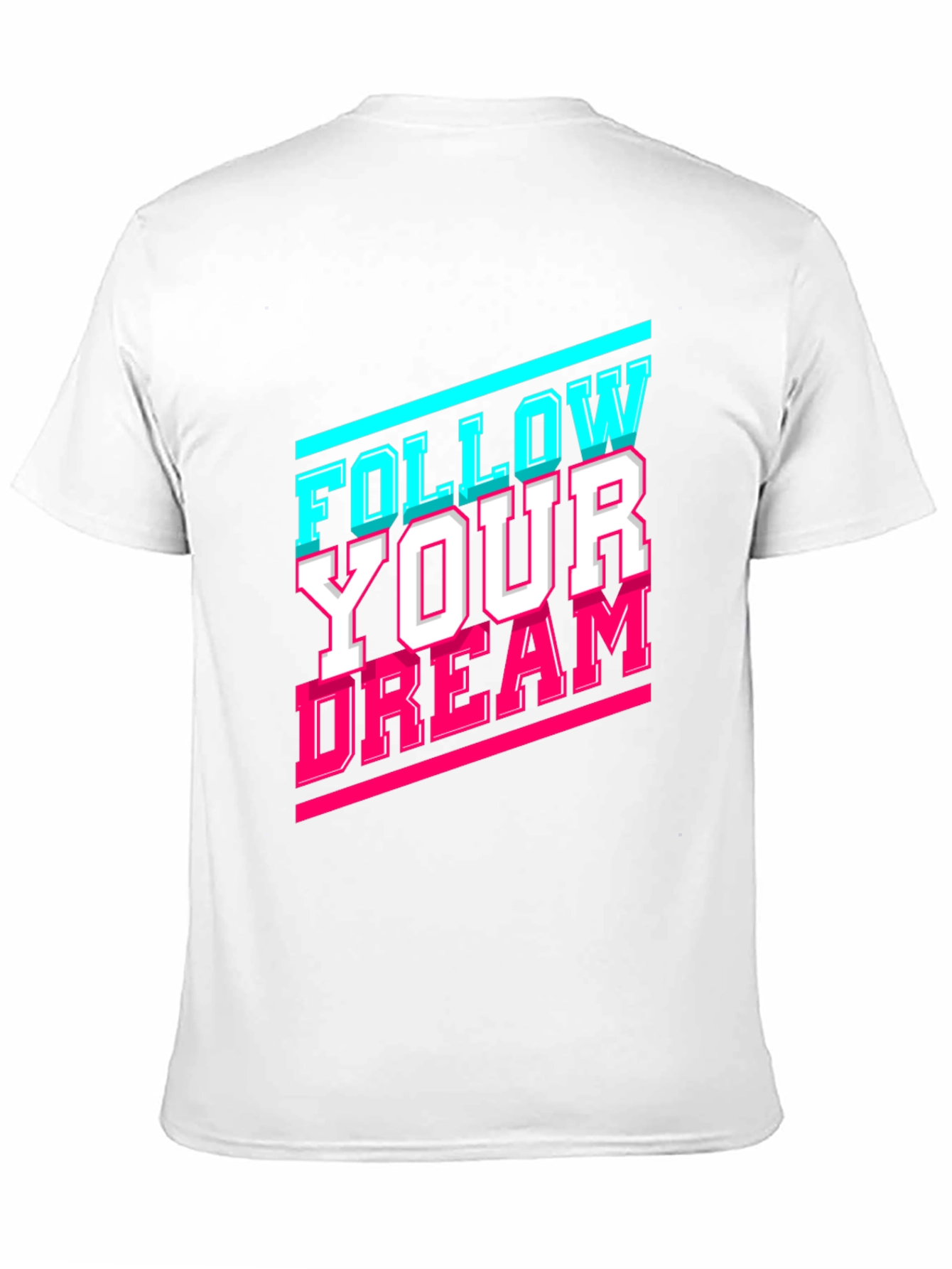 Follow Your Dream Graphic Tee - Stylish Cotton T-Shirt