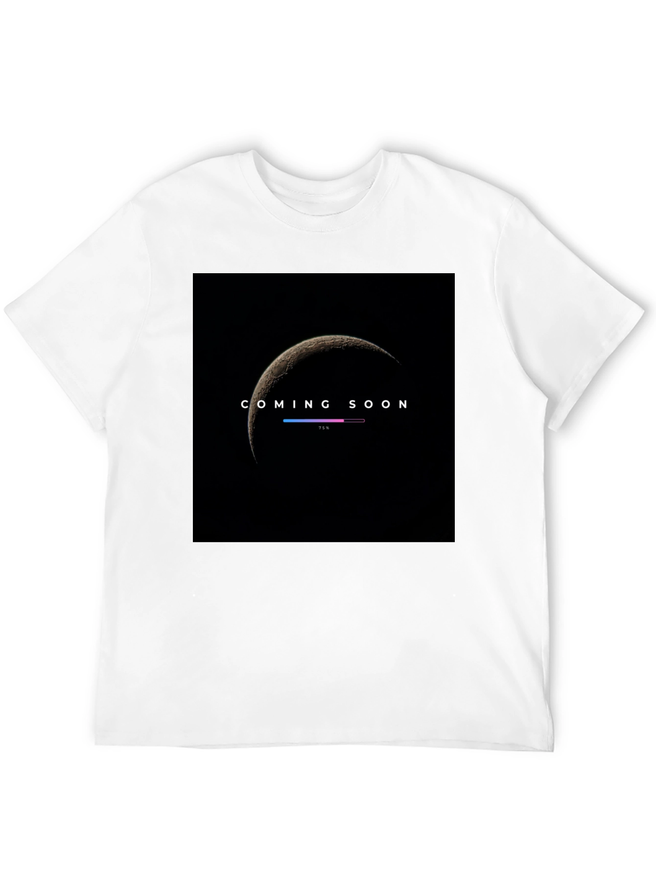 Coming Soon Moon Phase Graphic Tee - Black