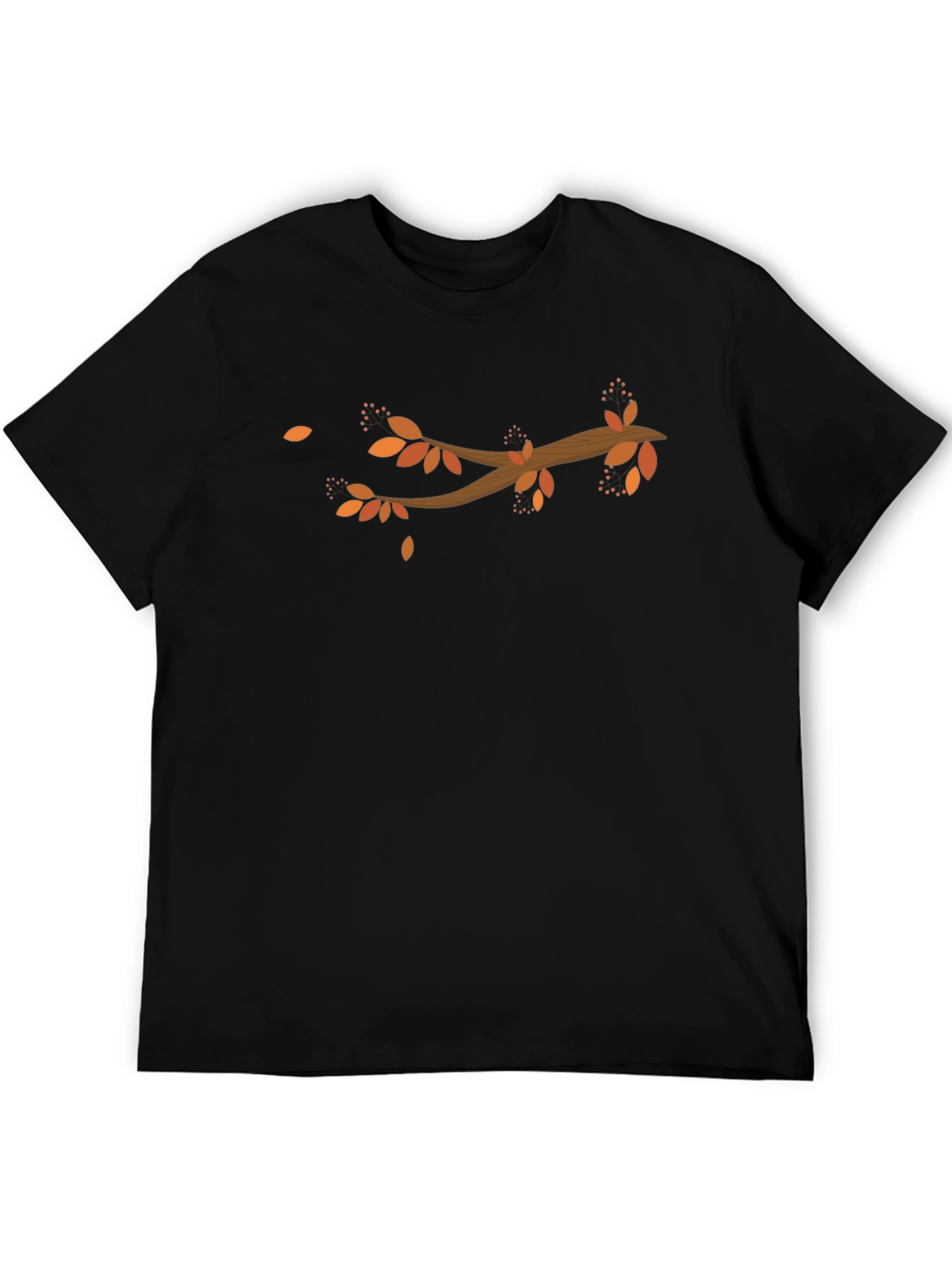 Fall Branch Graphic Tee - Nature Inspired T-Shirt