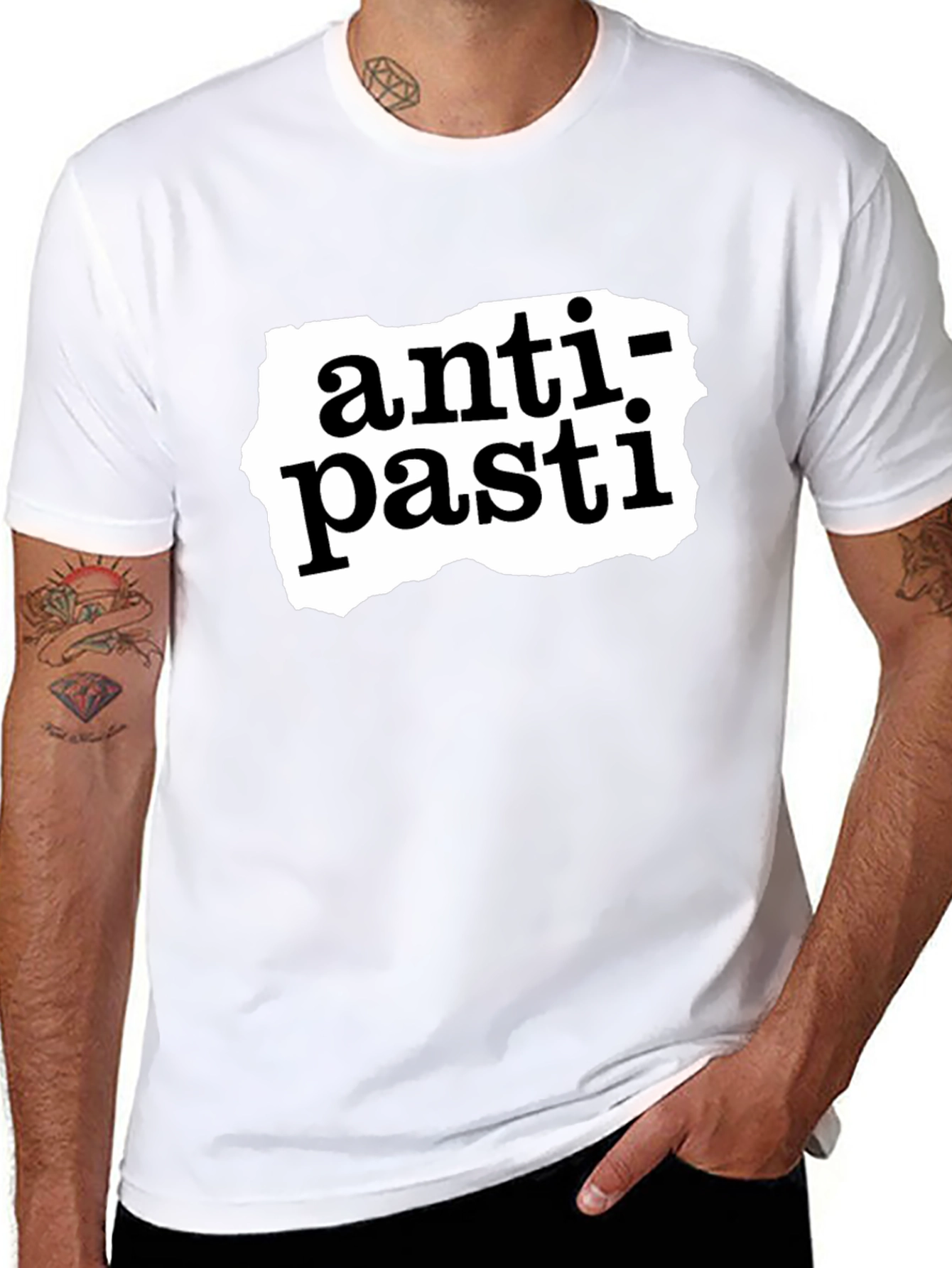 Anti-Pasti T-Shirt - Black
