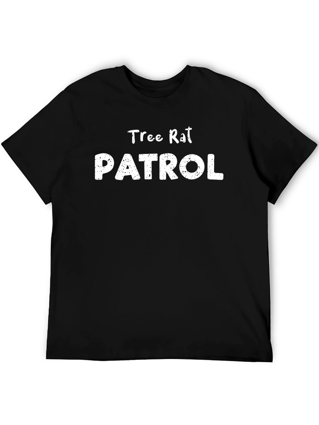 Tree Rat Patrol Graphic T-Shirt - Black