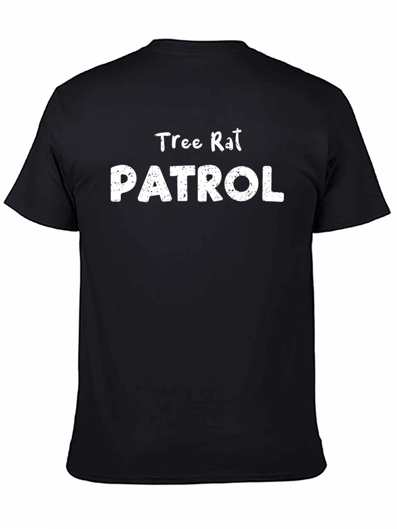 Tree Rat Patrol Graphic T-Shirt - Black