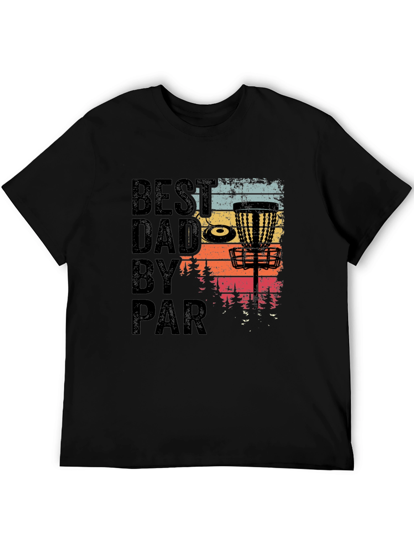 Best Dad by Par Disc Golf T-Shirt