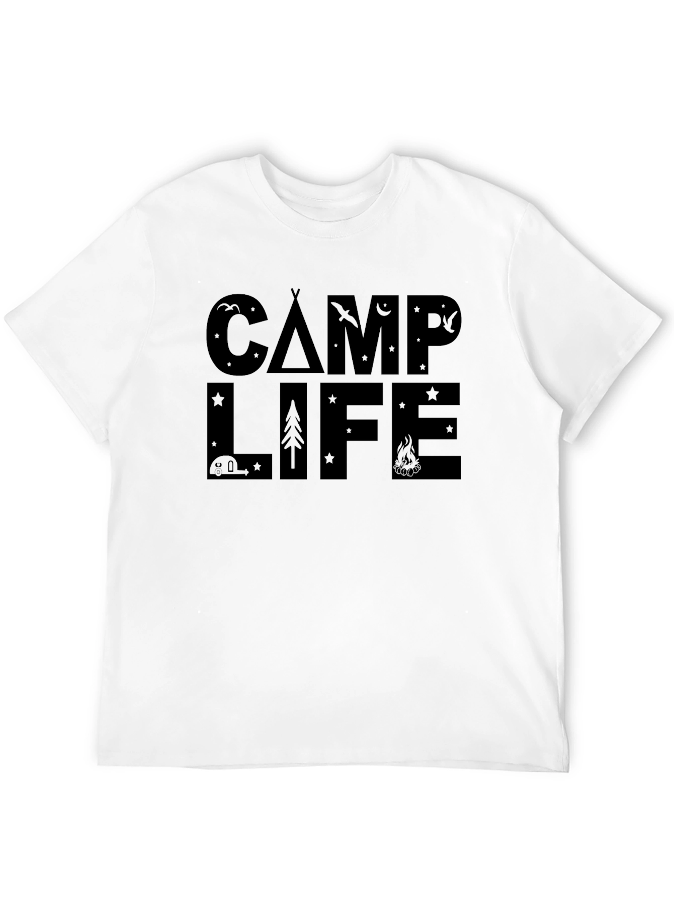 Camp Life Graphic T-Shirt