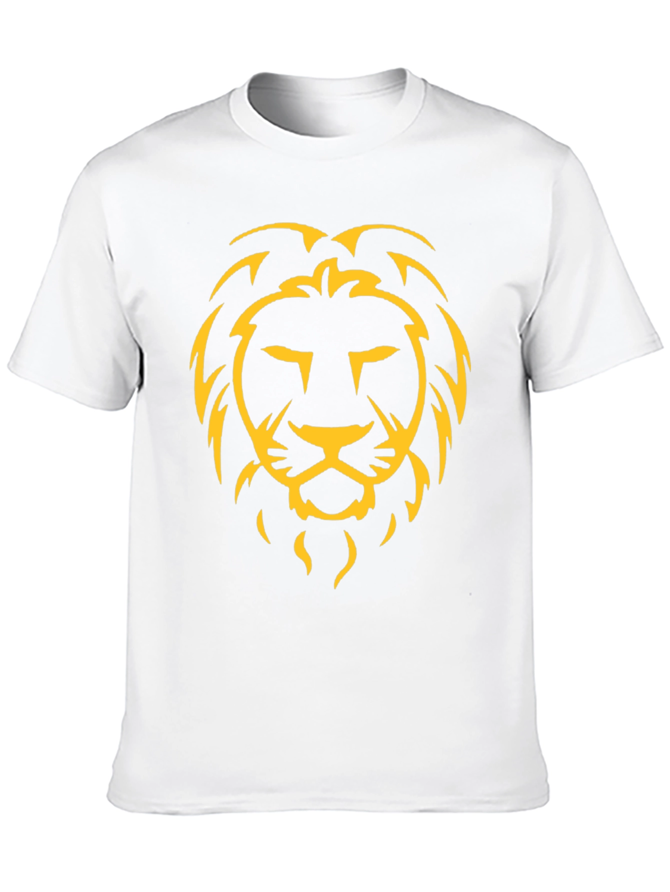 Lion Graphic Tee - Bold Black T-Shirt