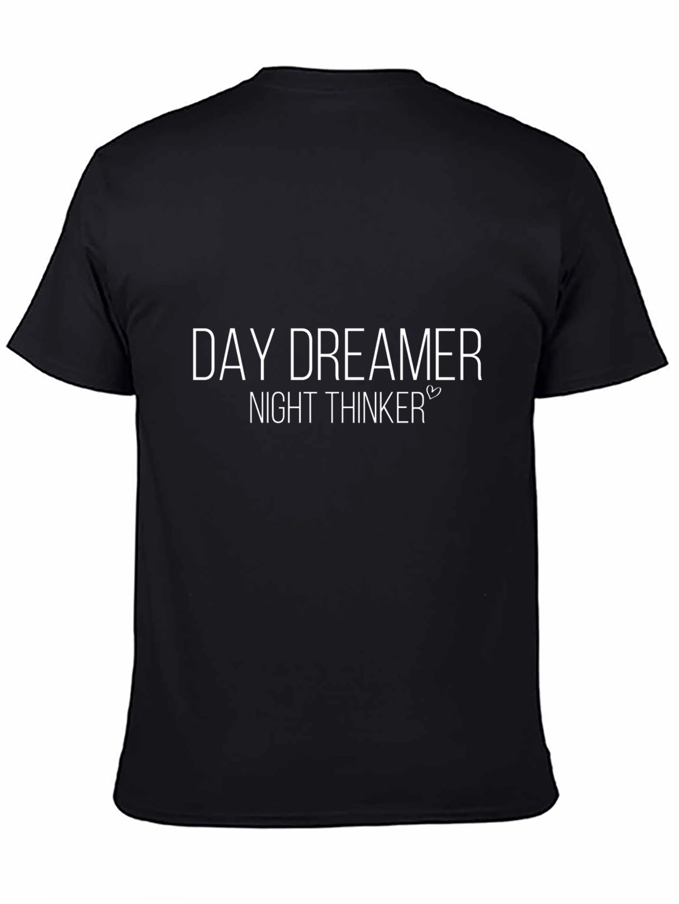 Day Dreamer Night Thinker Black Tee