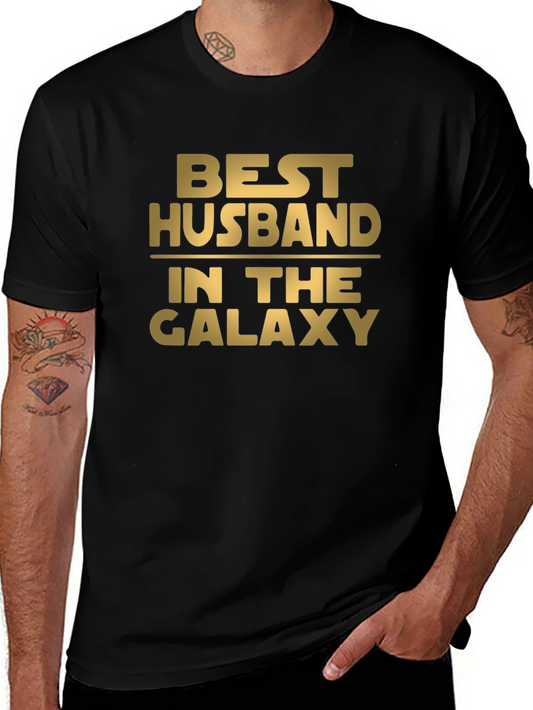 Best Husband In The Galaxy Novelty T-Shirt